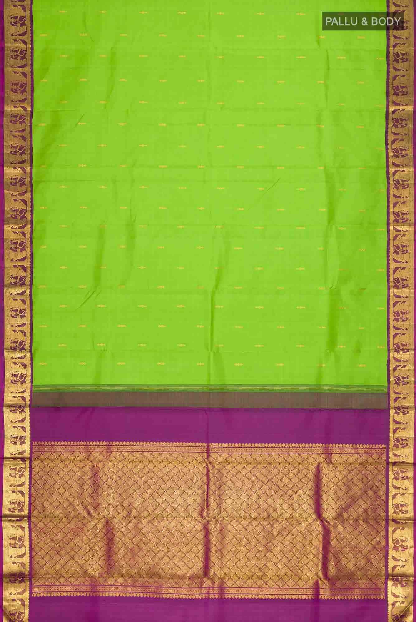 Green Kanchipuram Silk Saree
