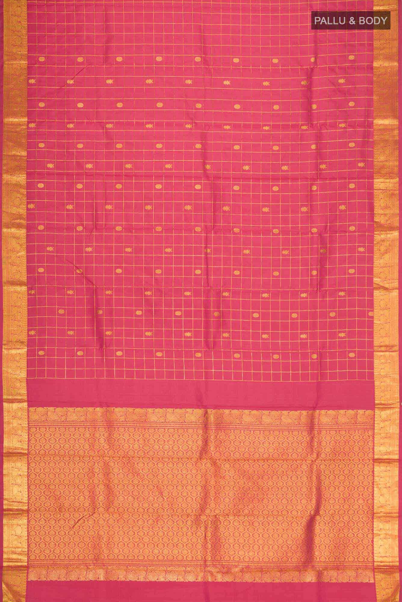 Red Kanchipuram Silk Saree