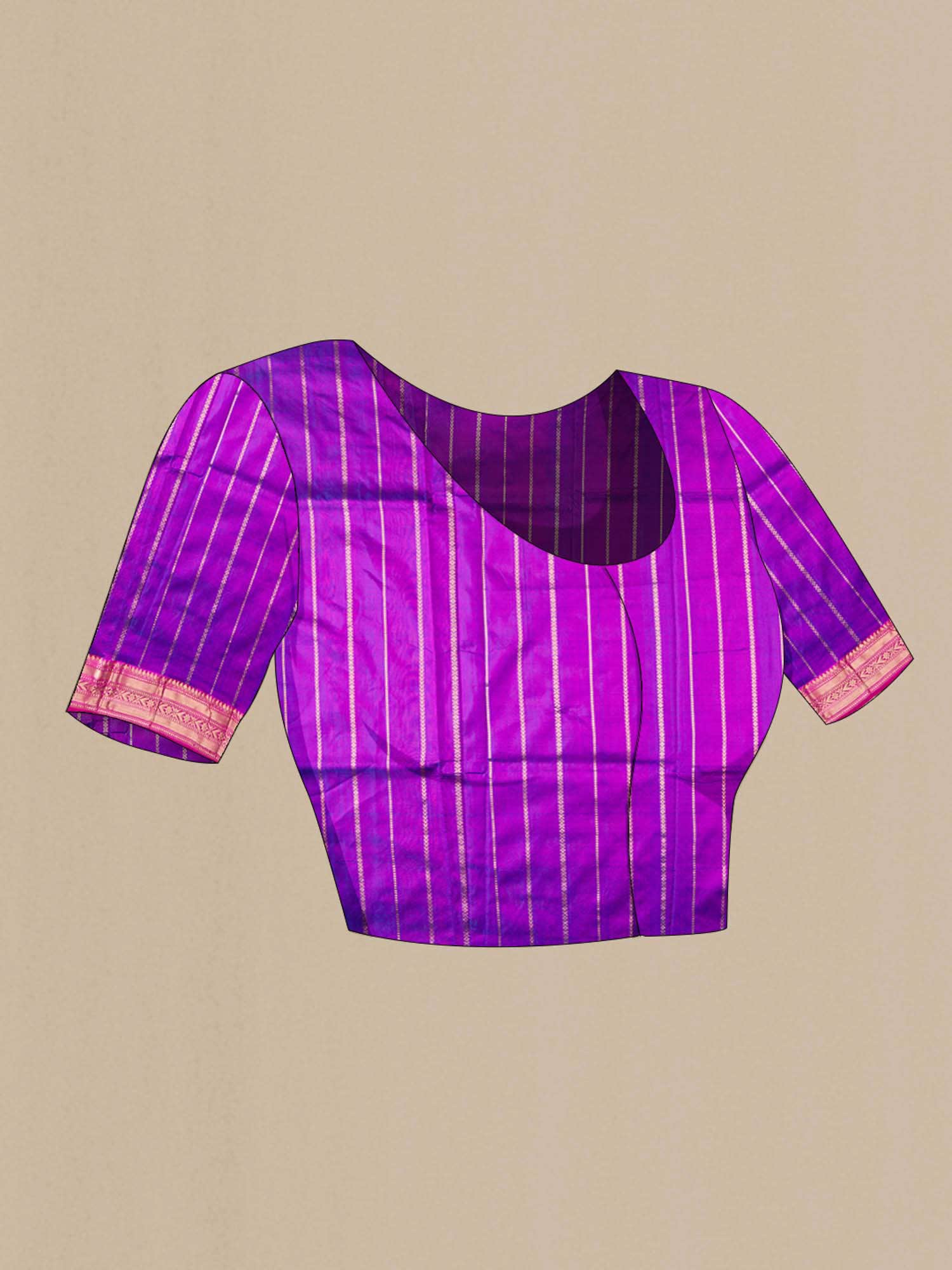 Blue Banarasi Katan Silk Saree