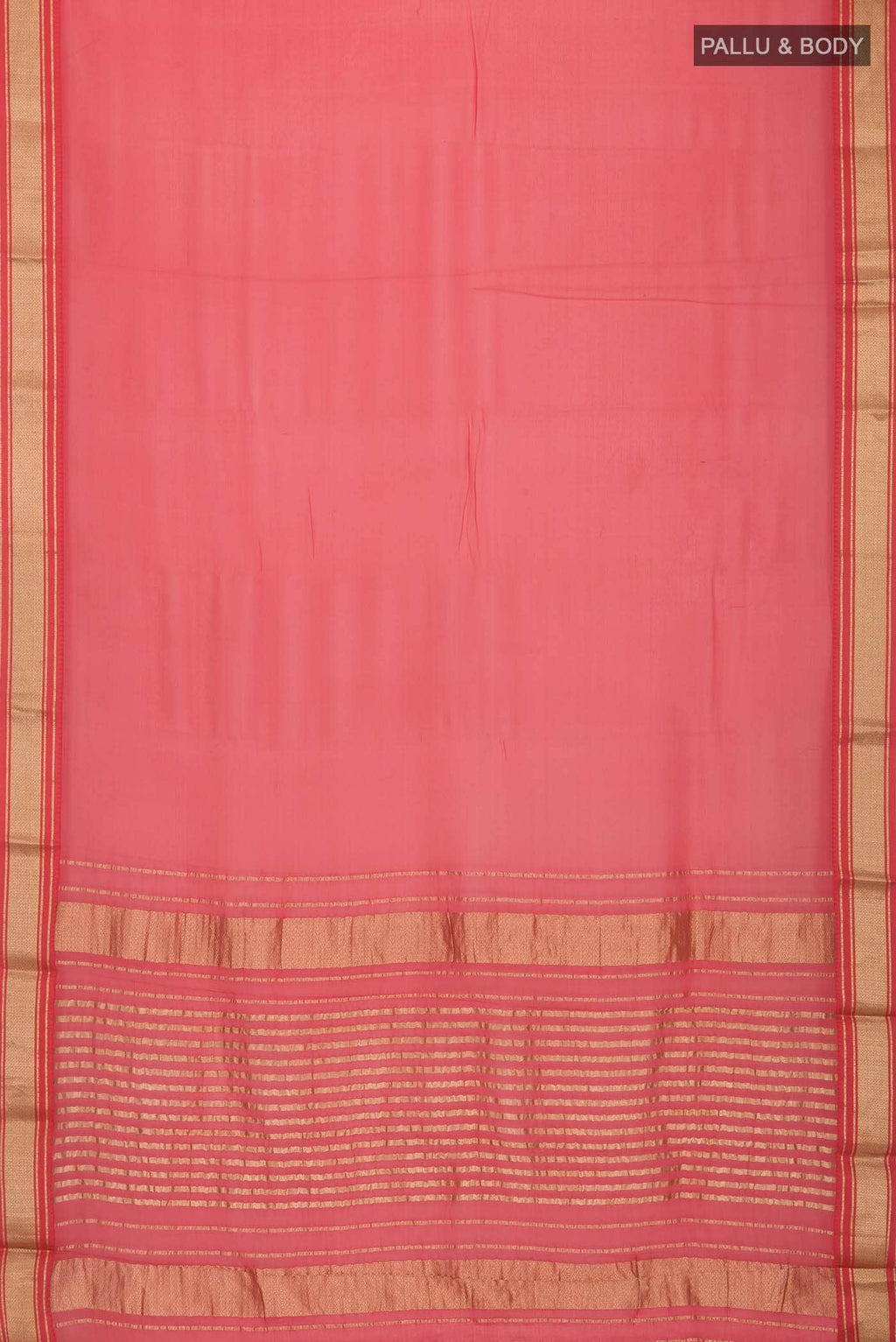 Coral Mysore Georgette Saree
