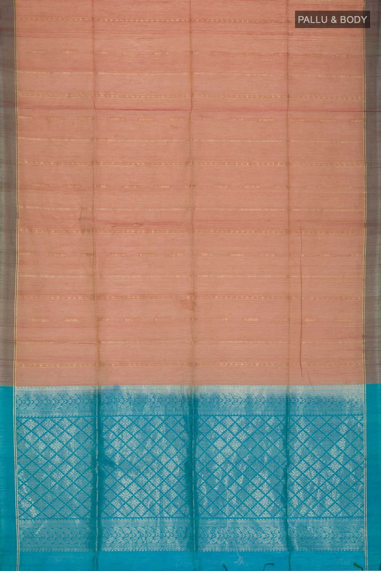 Green with Mustard Dual Tone Silk Cotton Saree