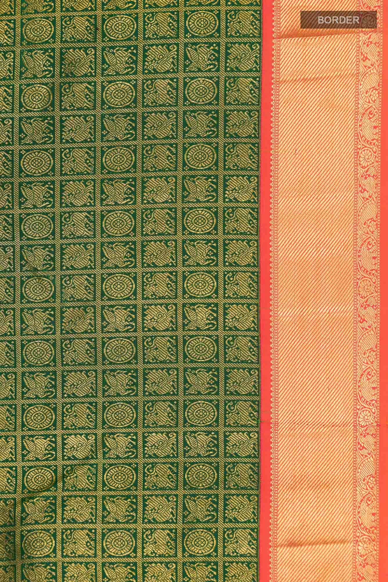 Green Kanchipuram Silk Saree