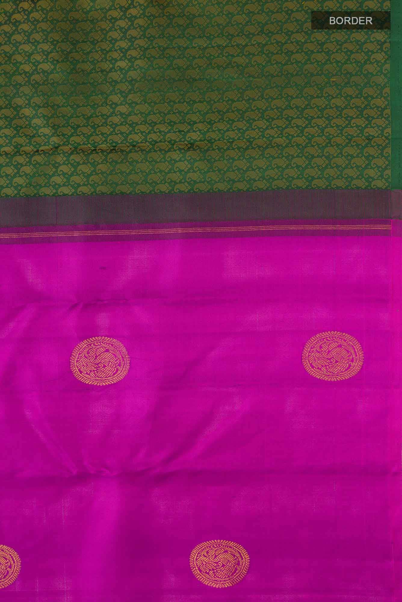 Green Kanchipuram Silk Saree