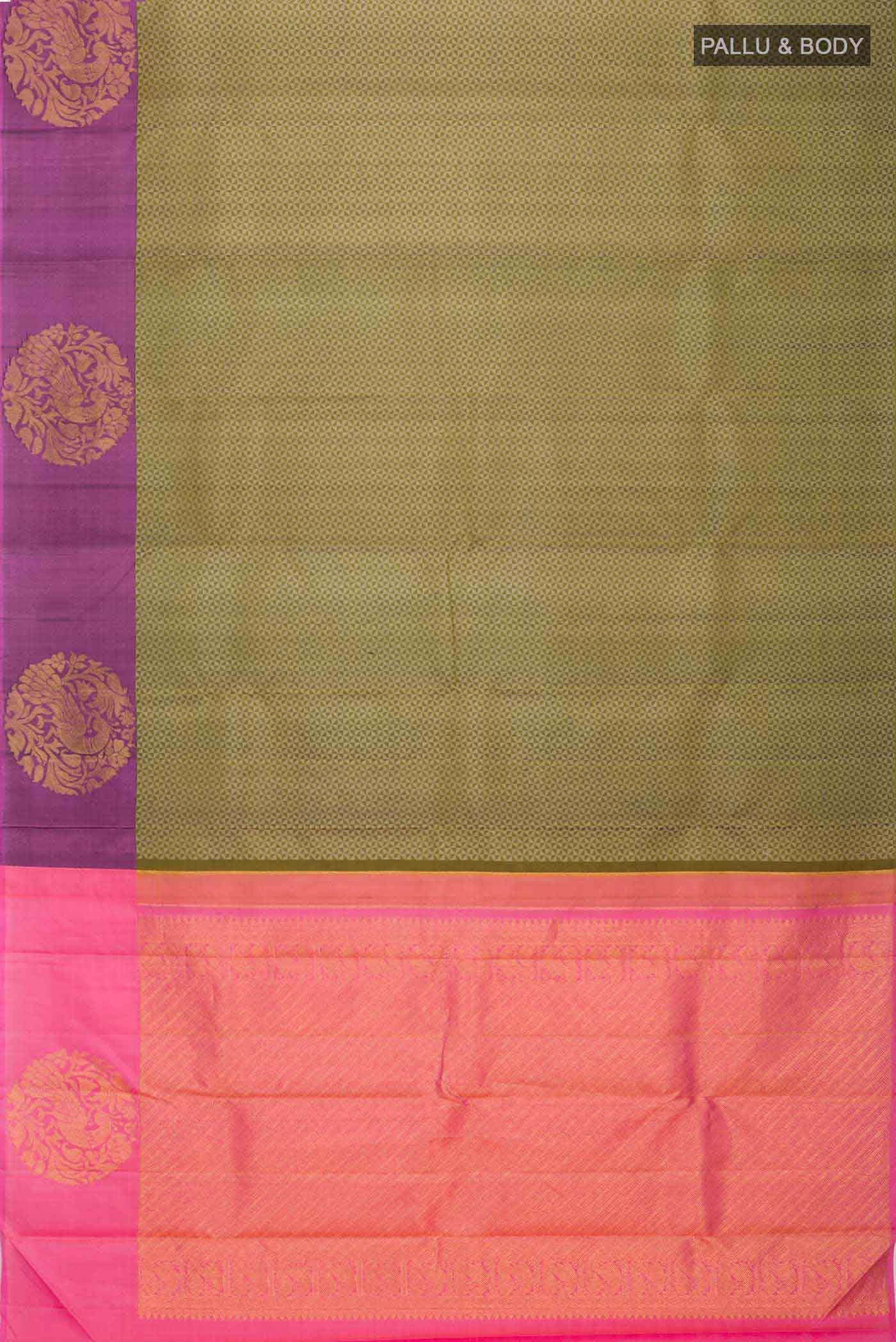 Green Kanchipuram Silk Saree