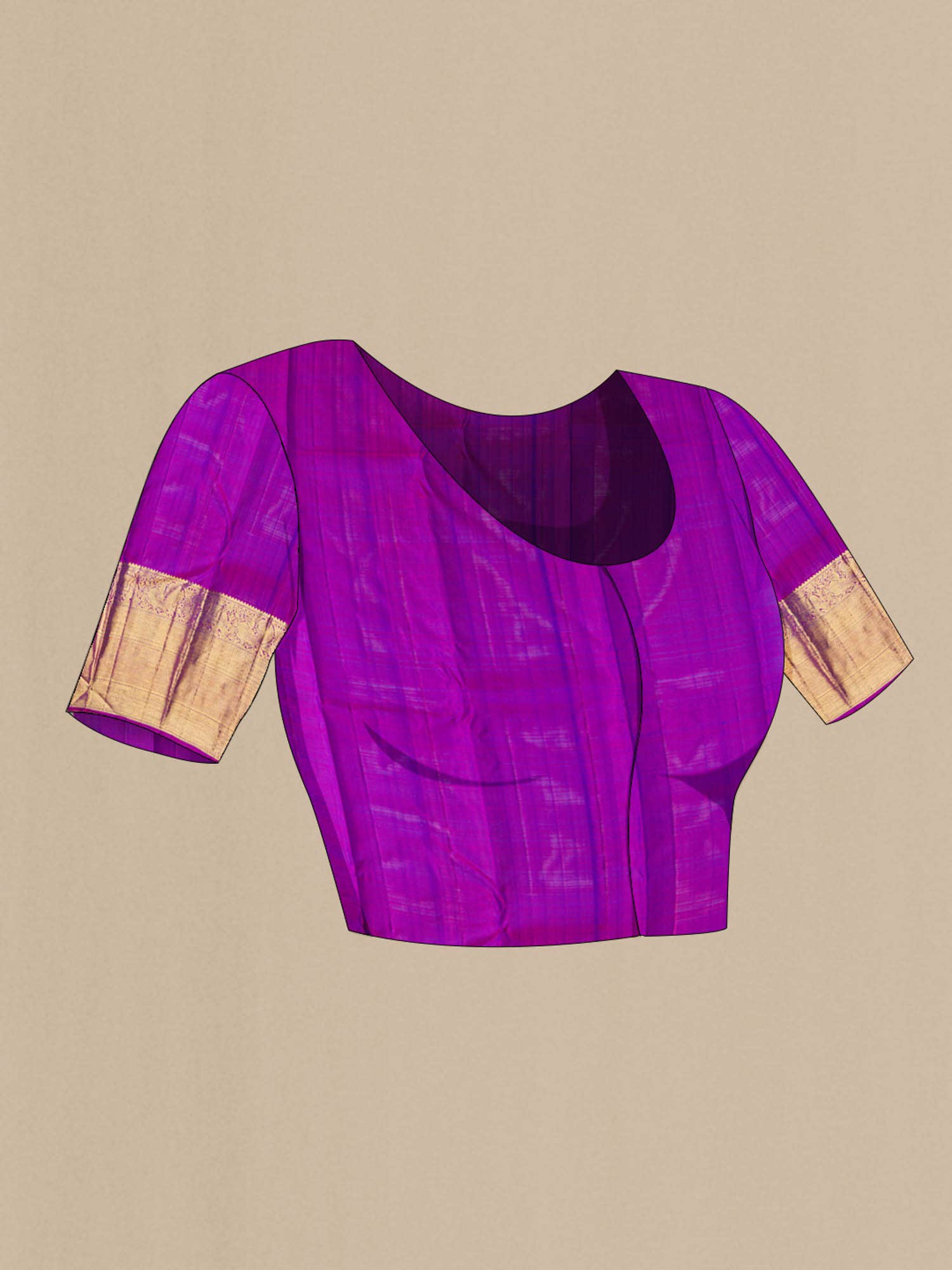 Blue Kanchipuram Silk Saree