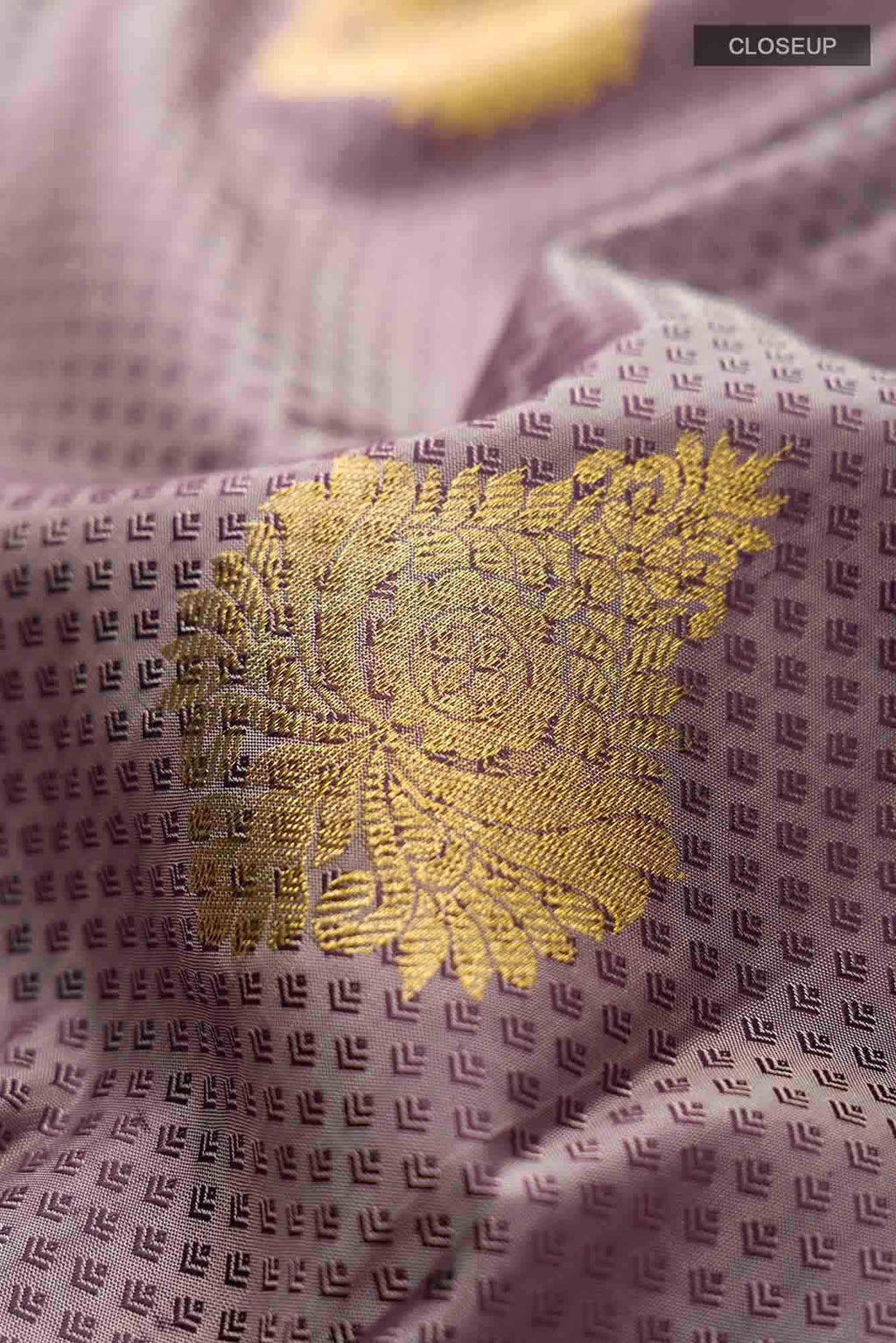 Brown Kanchipuram Silk Saree