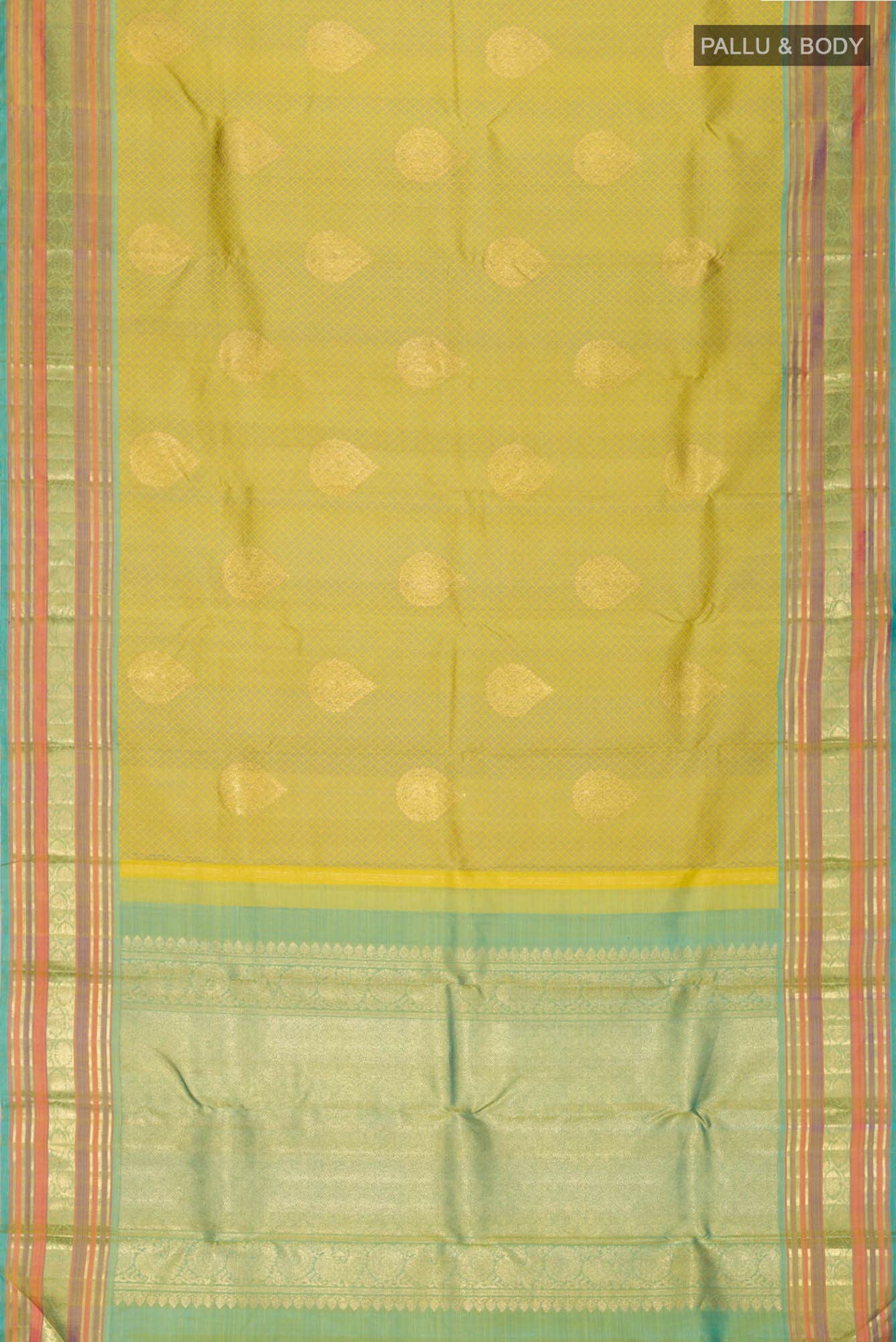 Green Kanchipuram Silk Saree