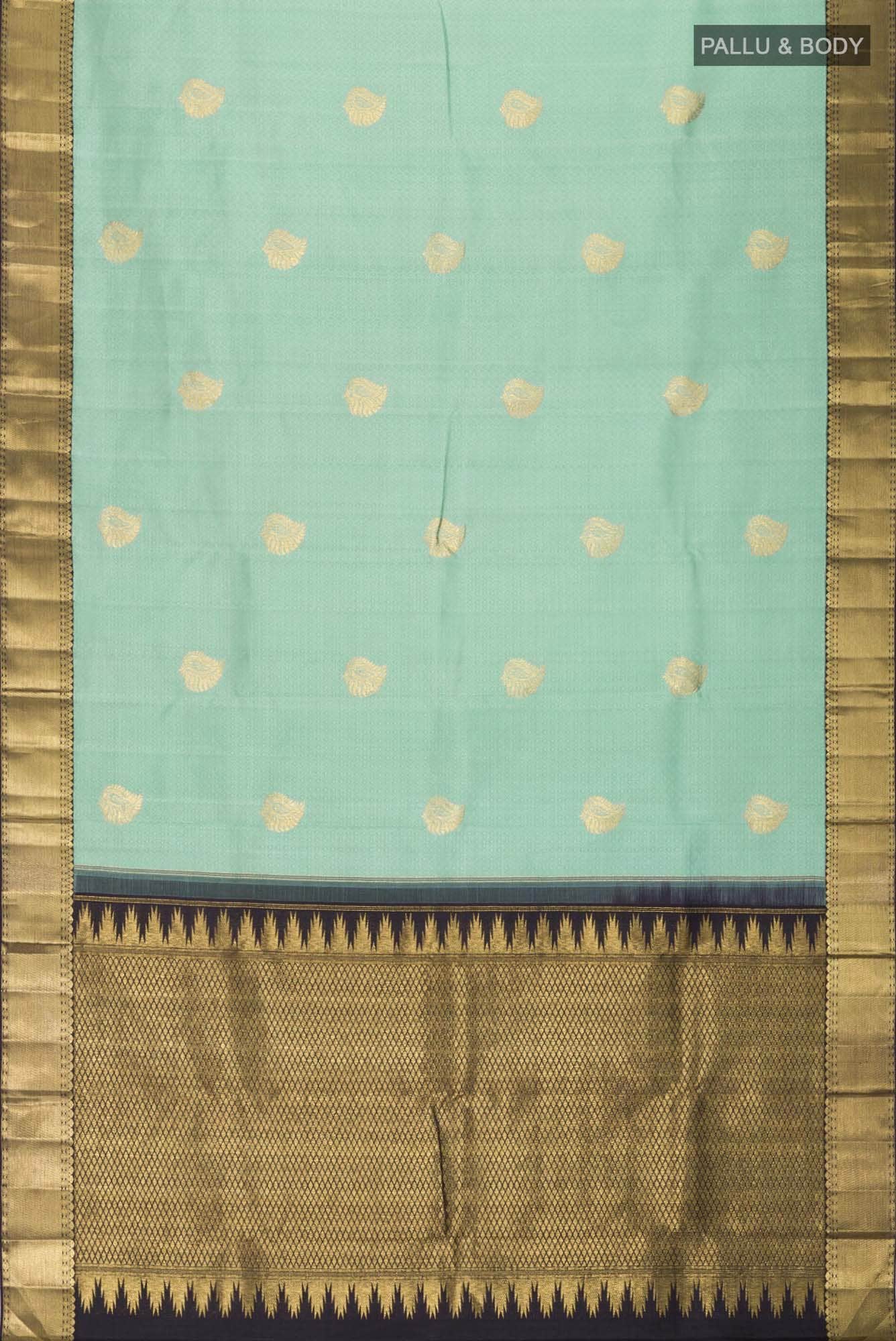 Green Kanchipuram Silk Saree