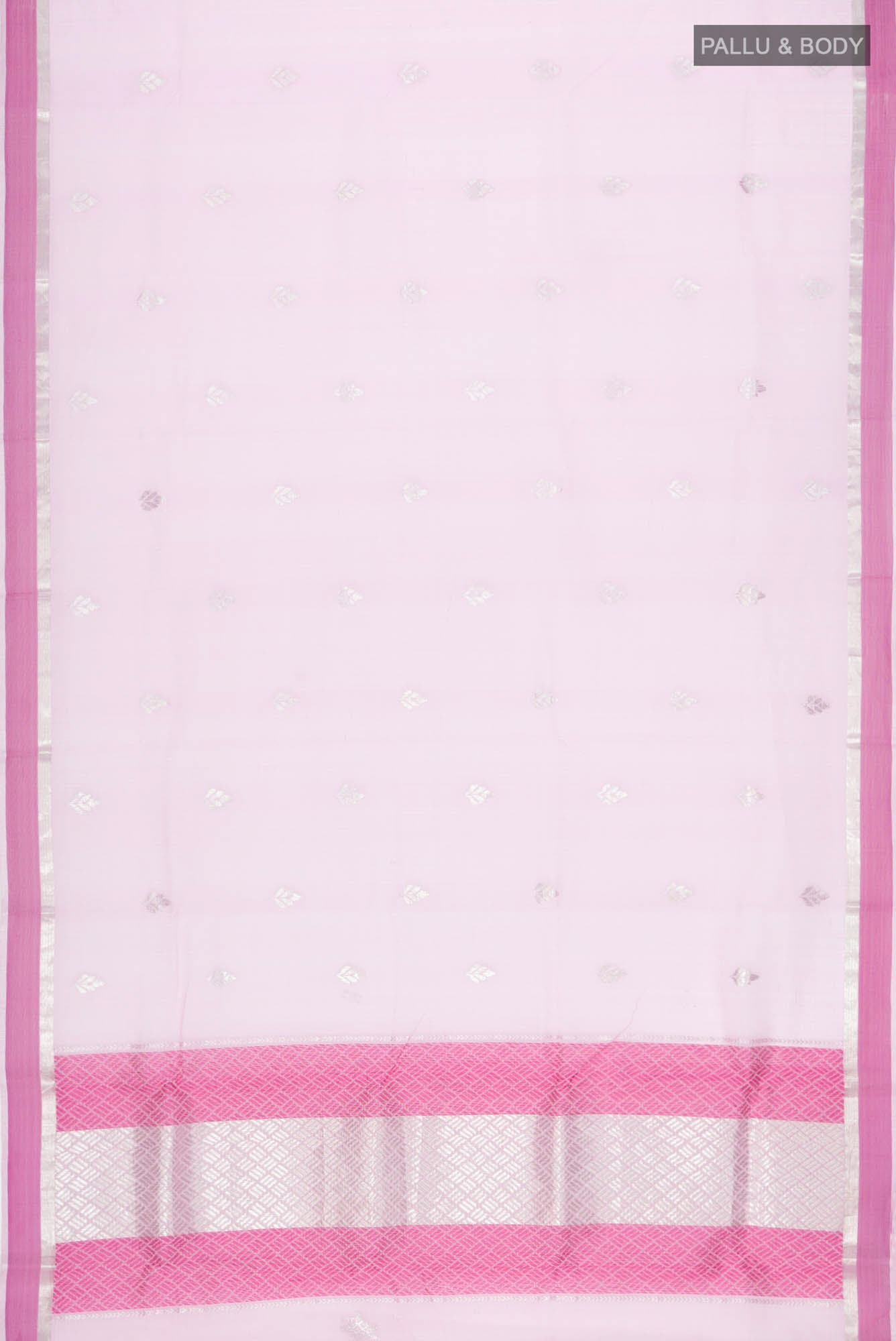 Pink Silk Cotton Saree