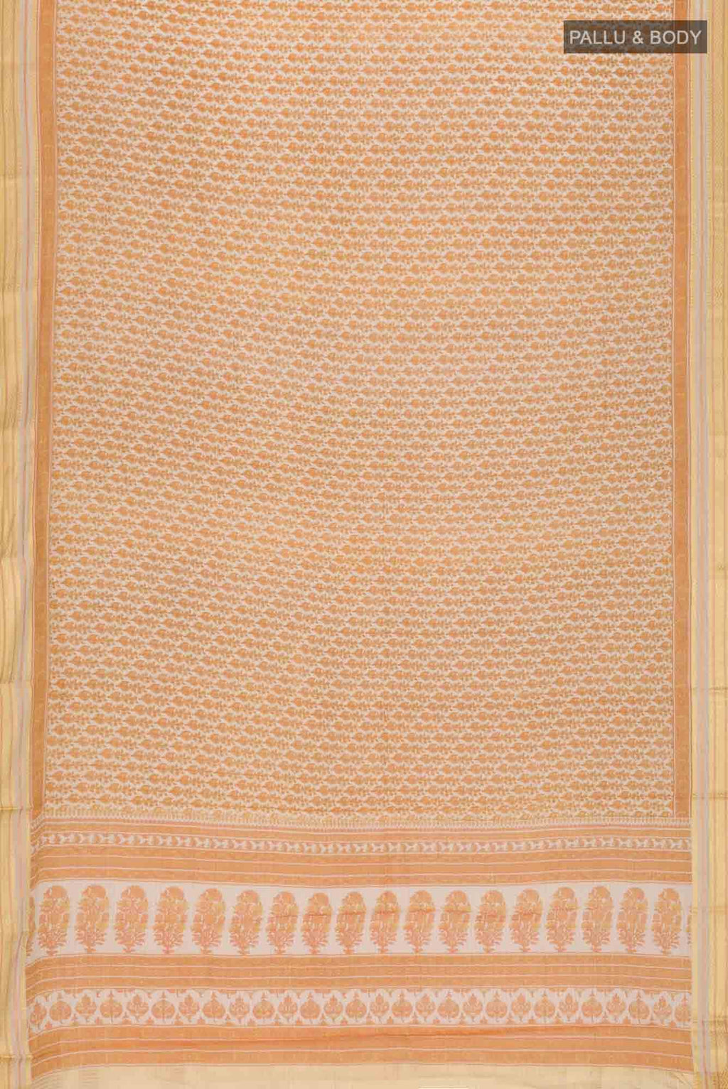 Yellow Silk Cotton Saree