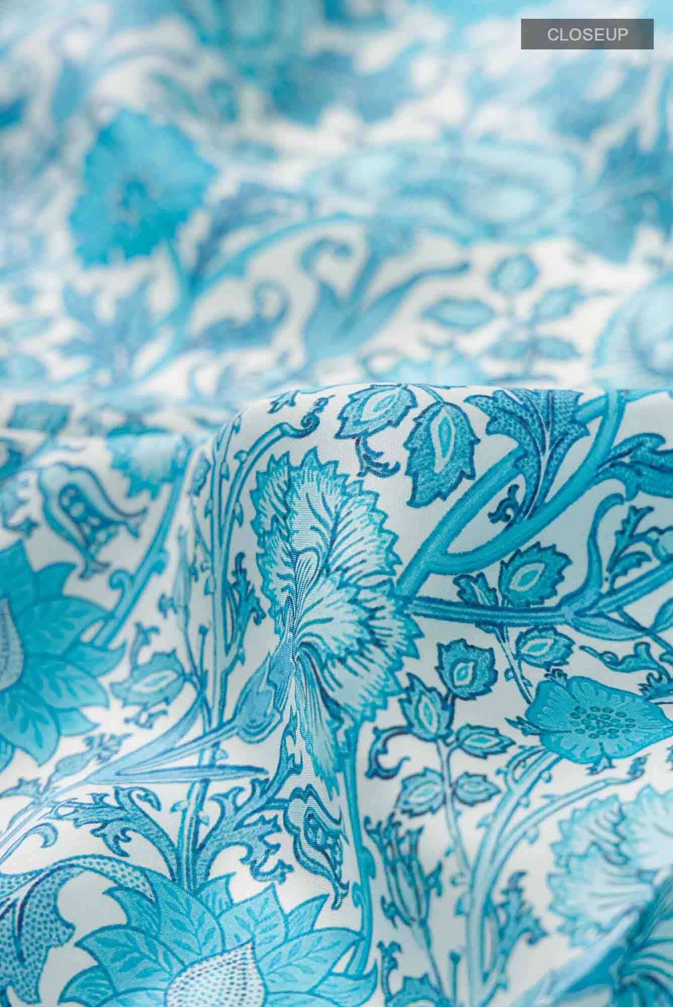 Blue Baluchari Silk Saree
