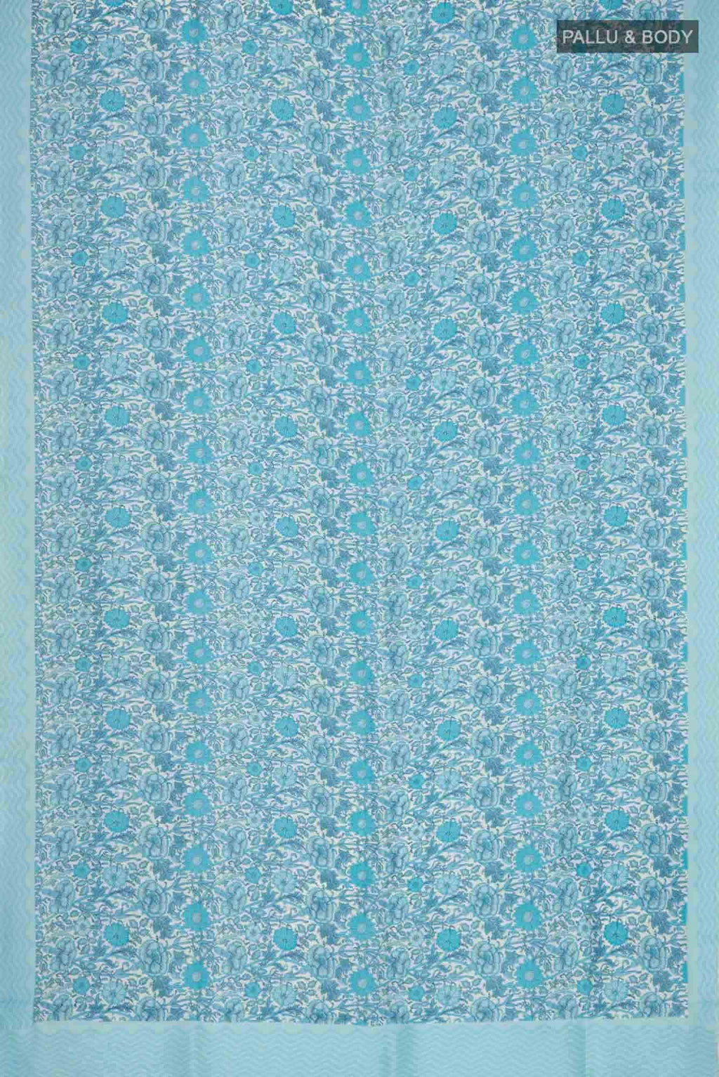 Blue Baluchari Silk Saree