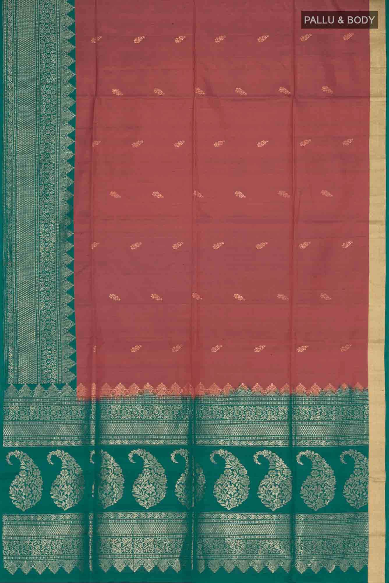 Maroon Soft Silk Saree