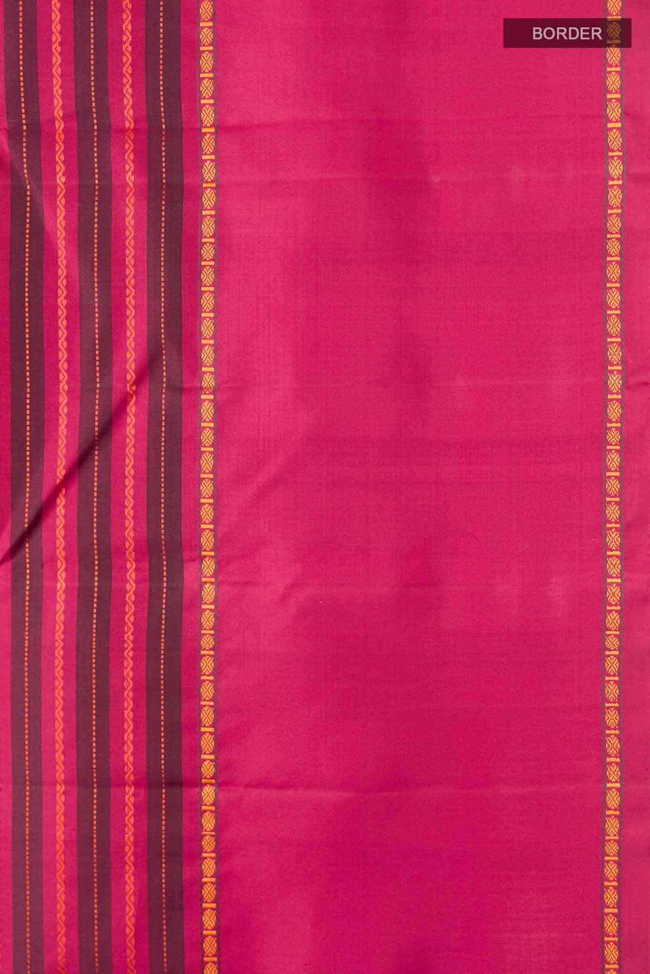 Maroon Kanchipuram Saree