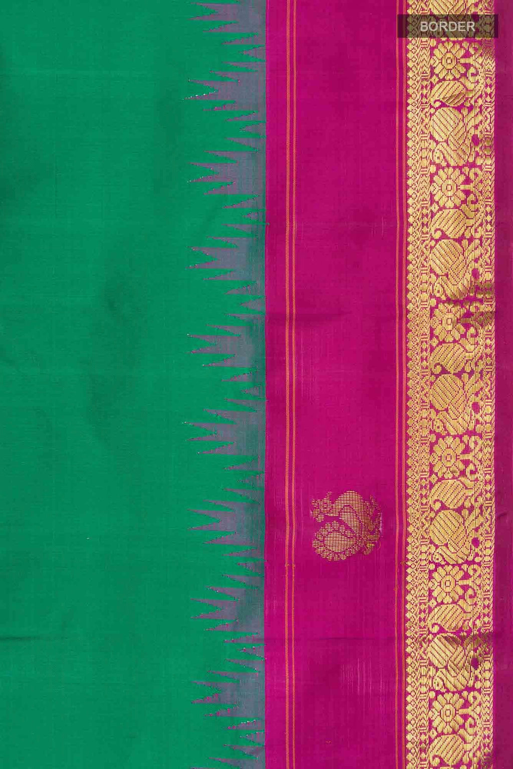 Green Kanchipuram Silk Saree