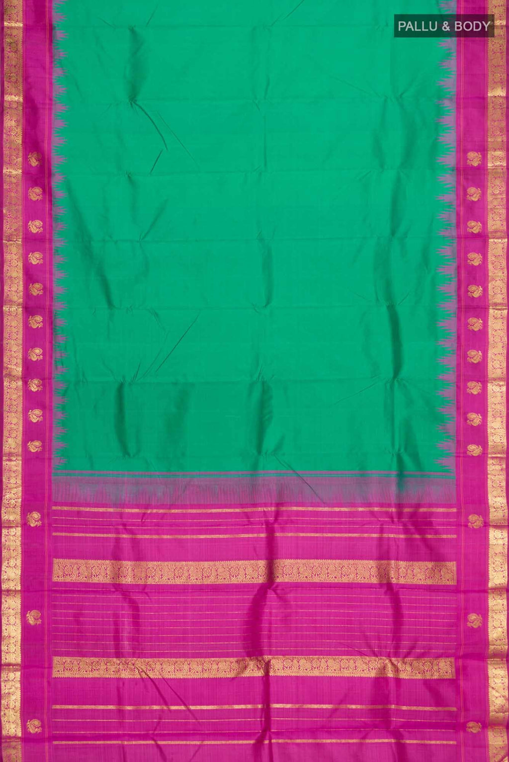 Green Kanchipuram Silk Saree