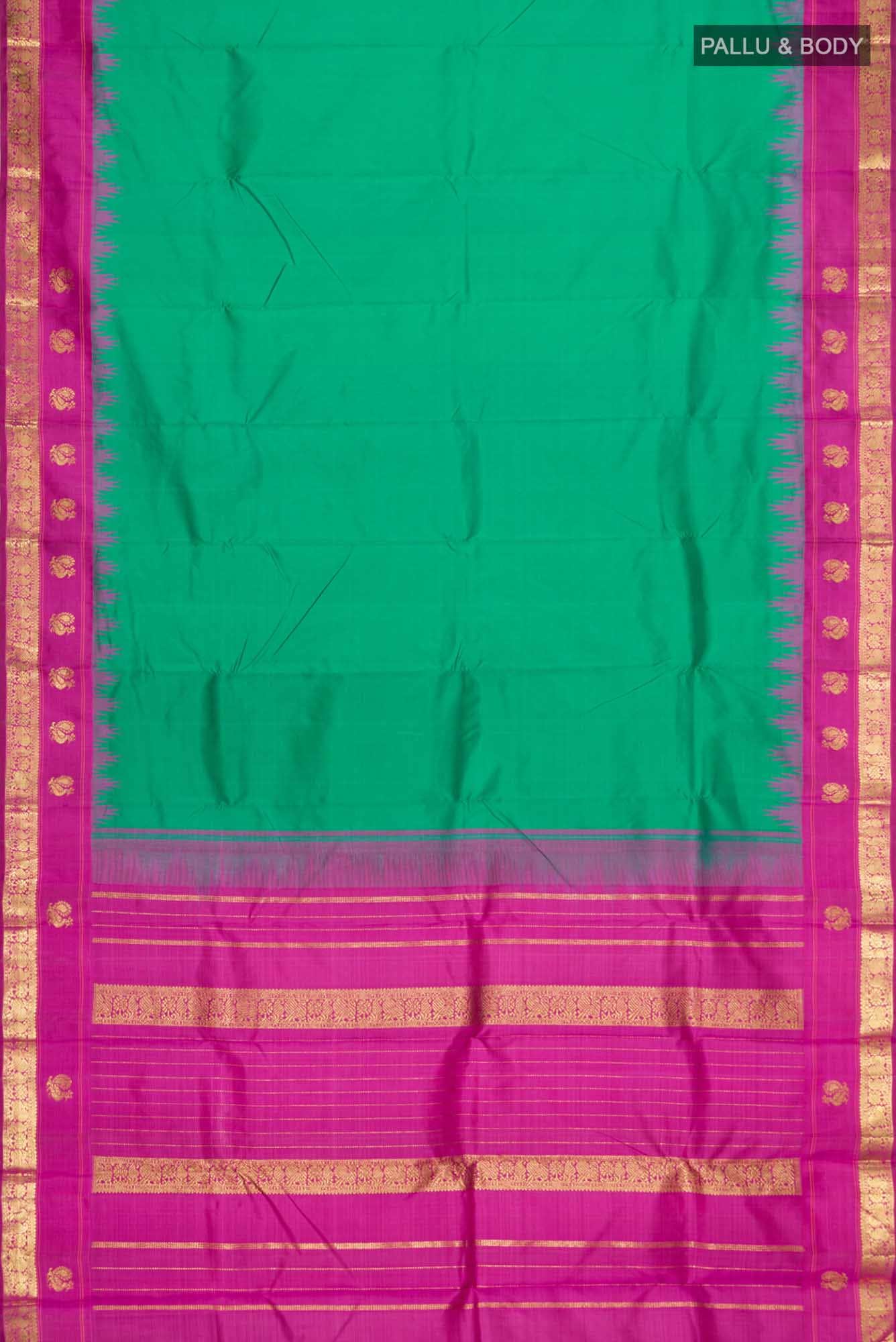 Green Kanchipuram Silk Saree