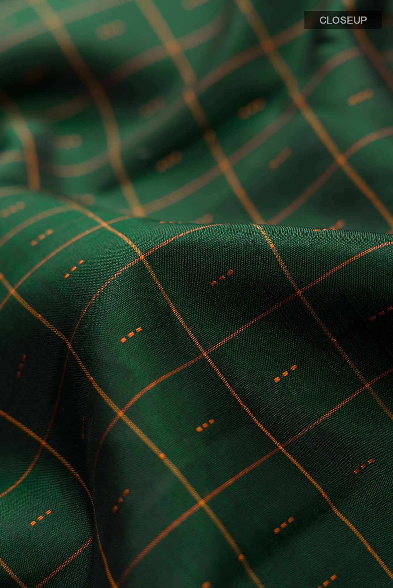 Green Kanchipuram Silk Saree