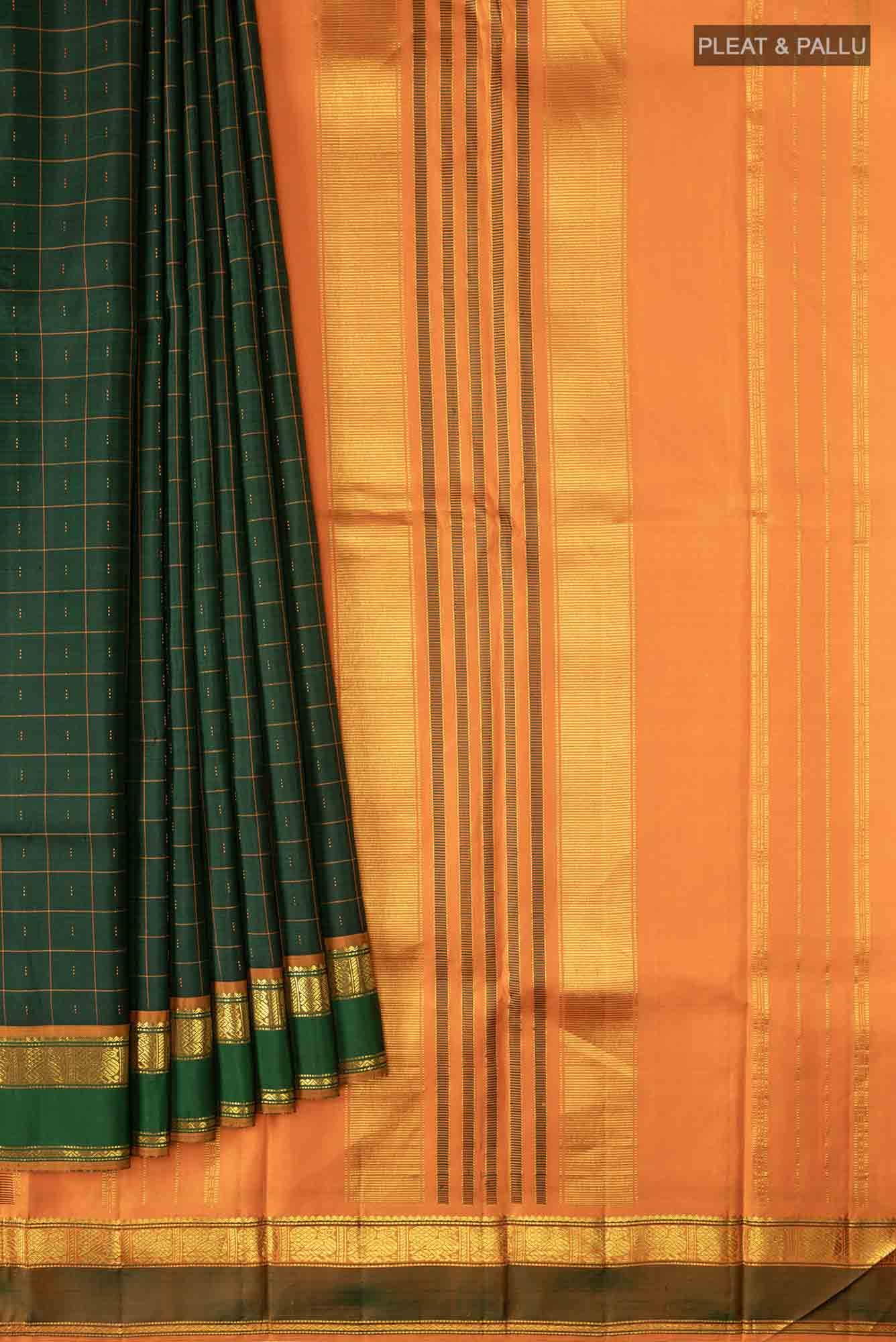 Green Kanchipuram Silk Saree