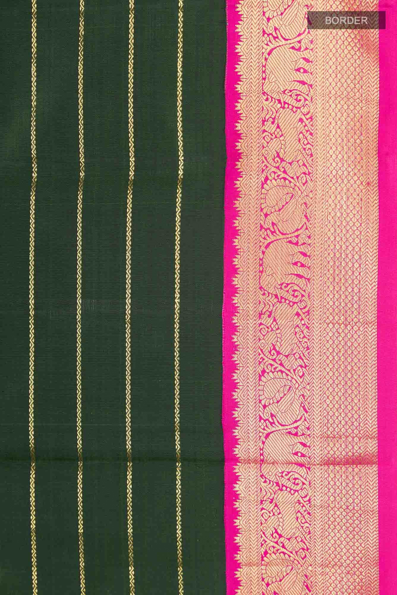 Green Kanchipuram Silk Saree
