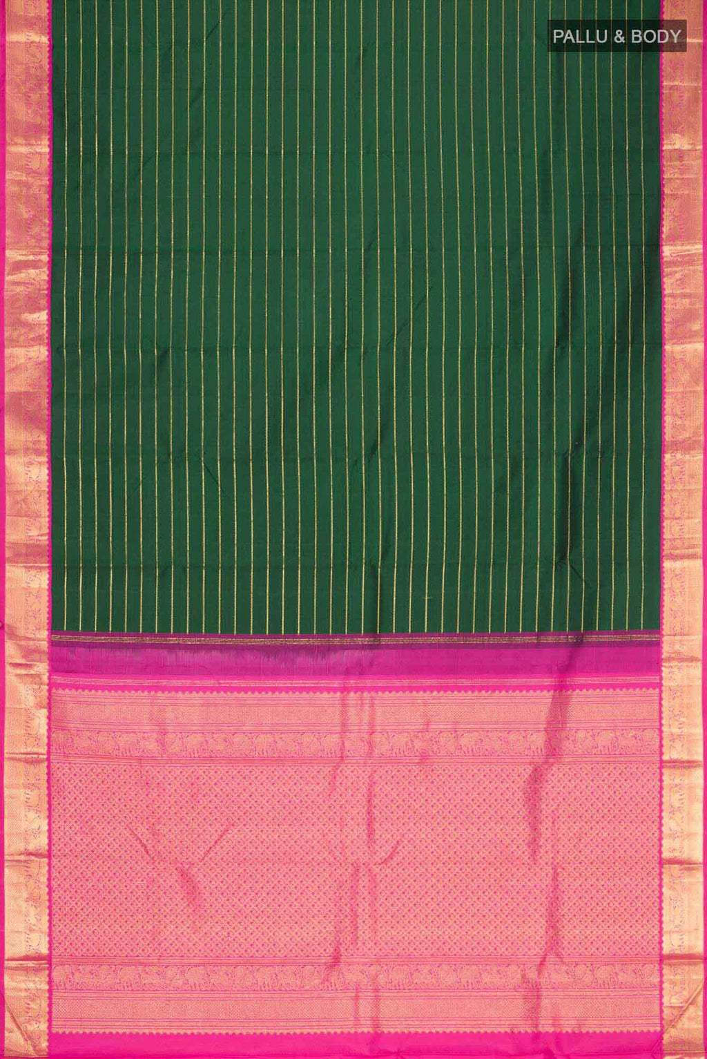 Green Kanchipuram Silk Saree