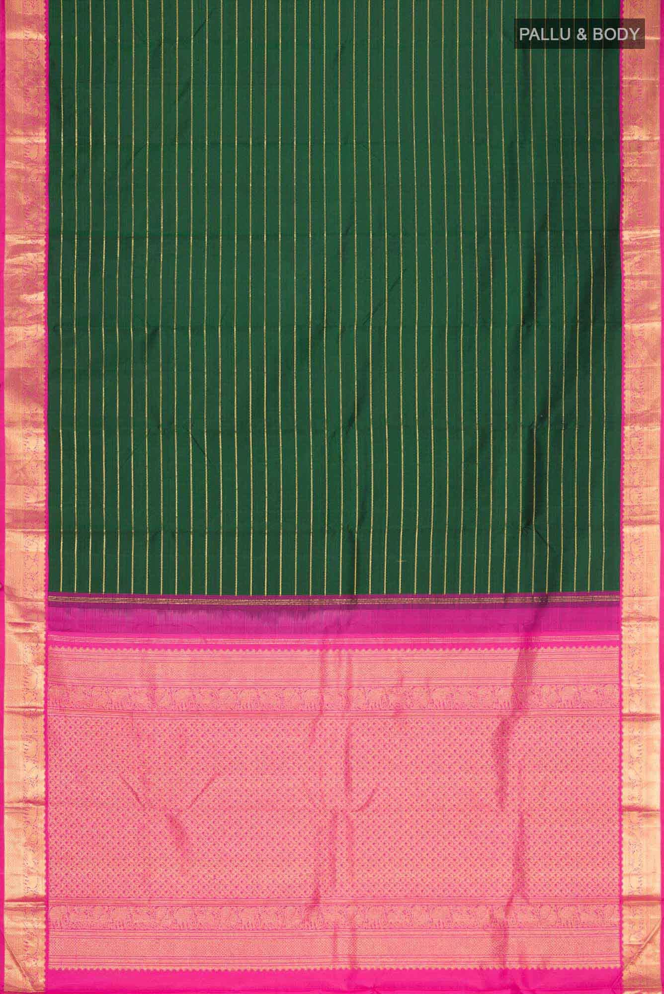 Green Kanchipuram Silk Saree