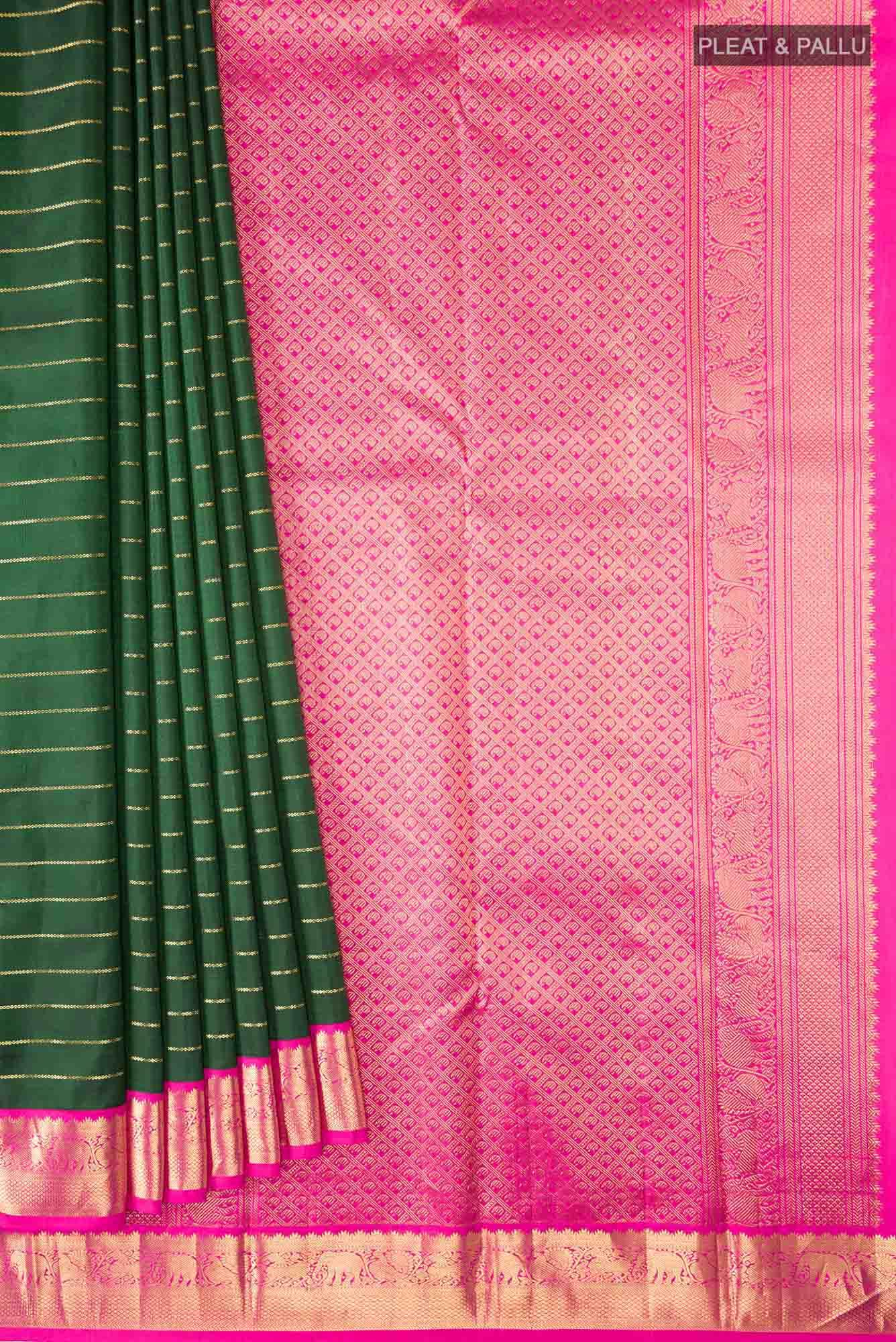 Green Kanchipuram Silk Saree