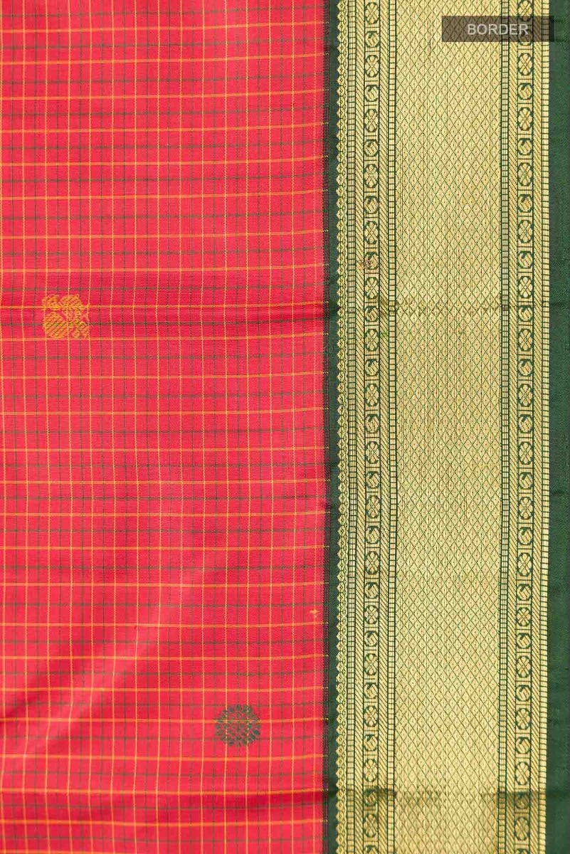 Red Kanchipuram Silk Saree