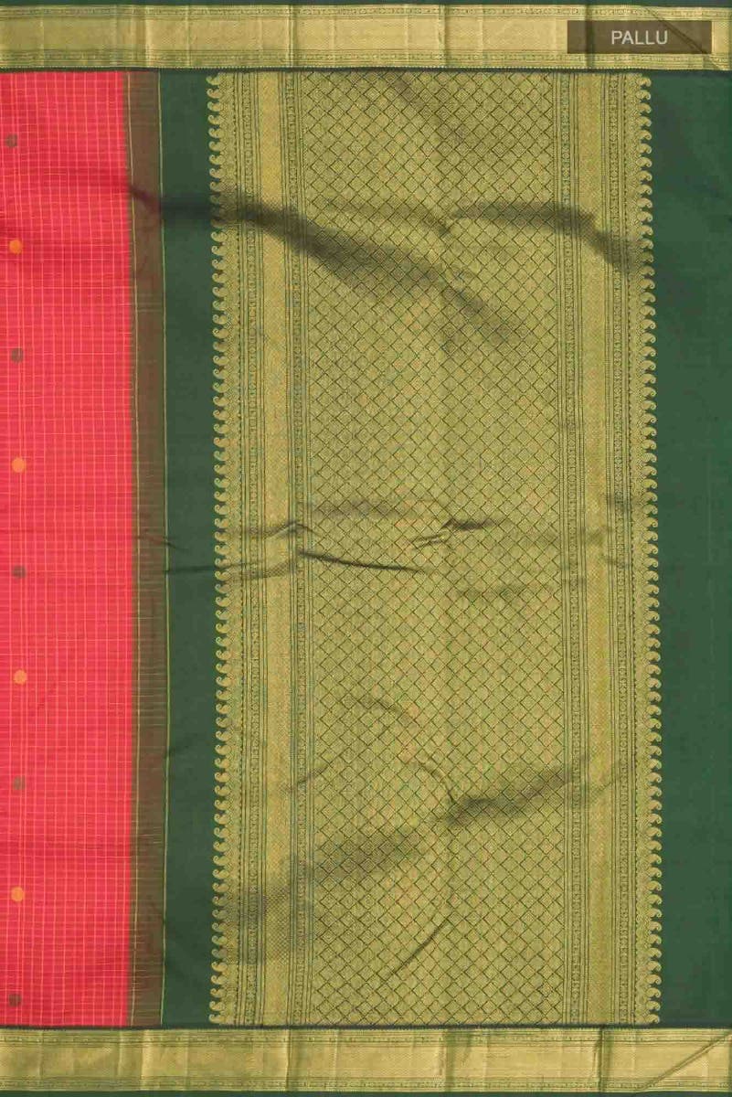 Red Kanchipuram Silk Saree