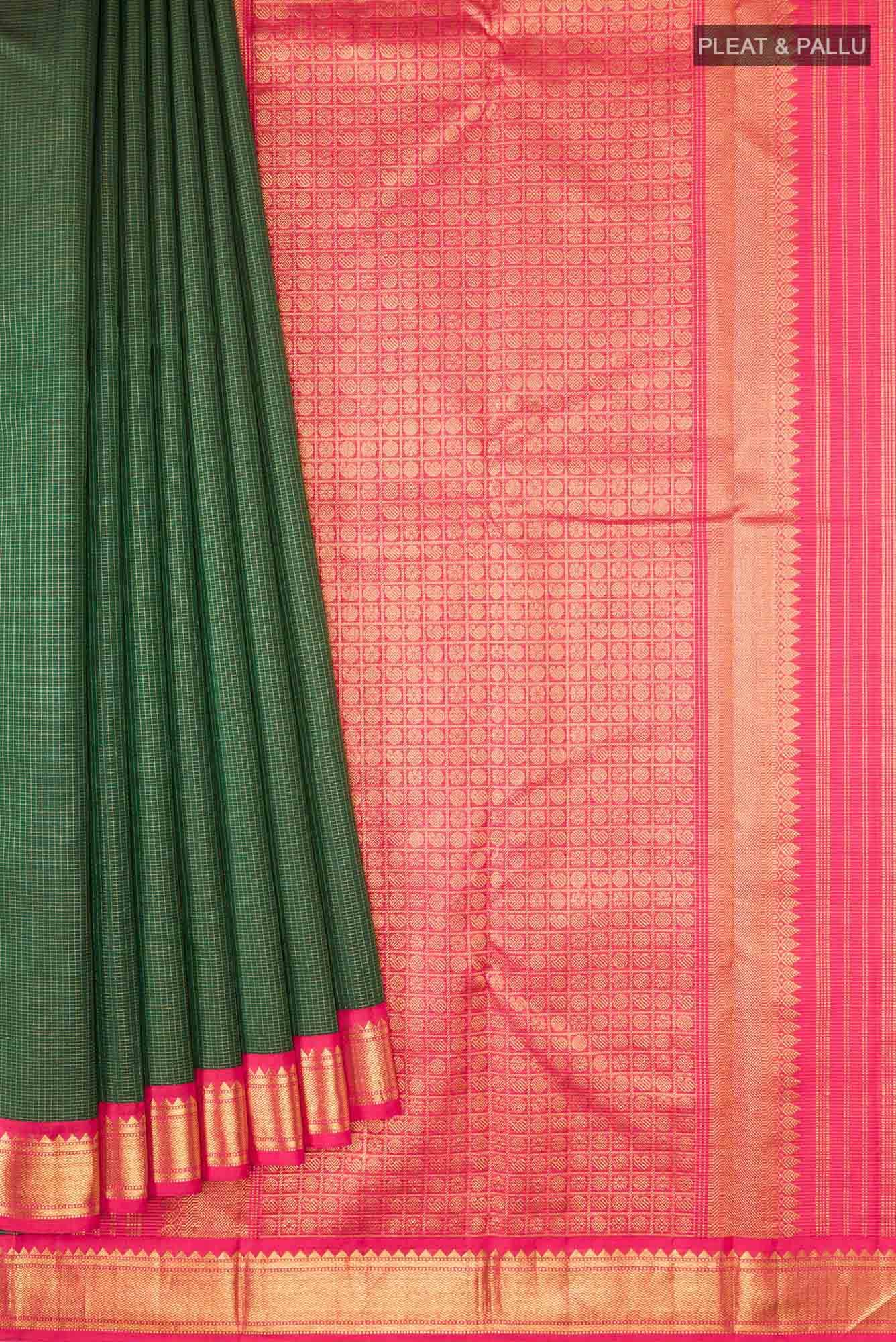 Green Kanchipuram Silk Saree