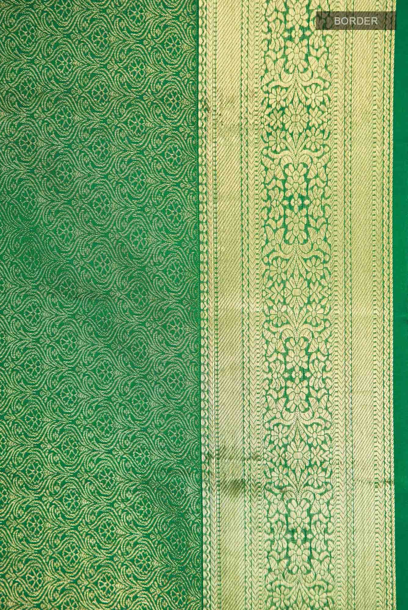 Green Kanchipuram Silk Saree