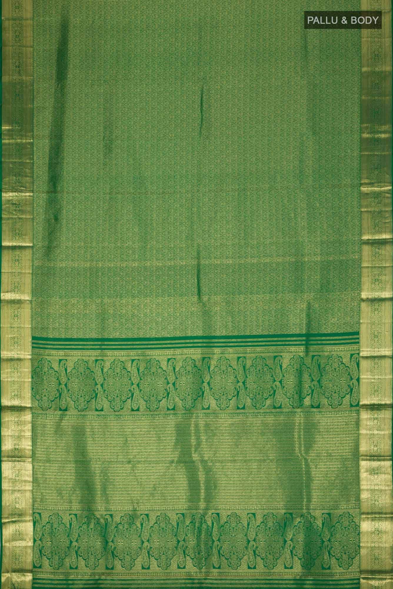 Green Kanchipuram Silk Saree