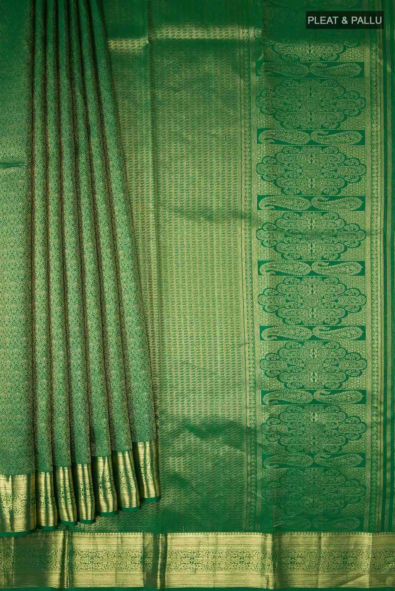 Green Kanchipuram Silk Saree