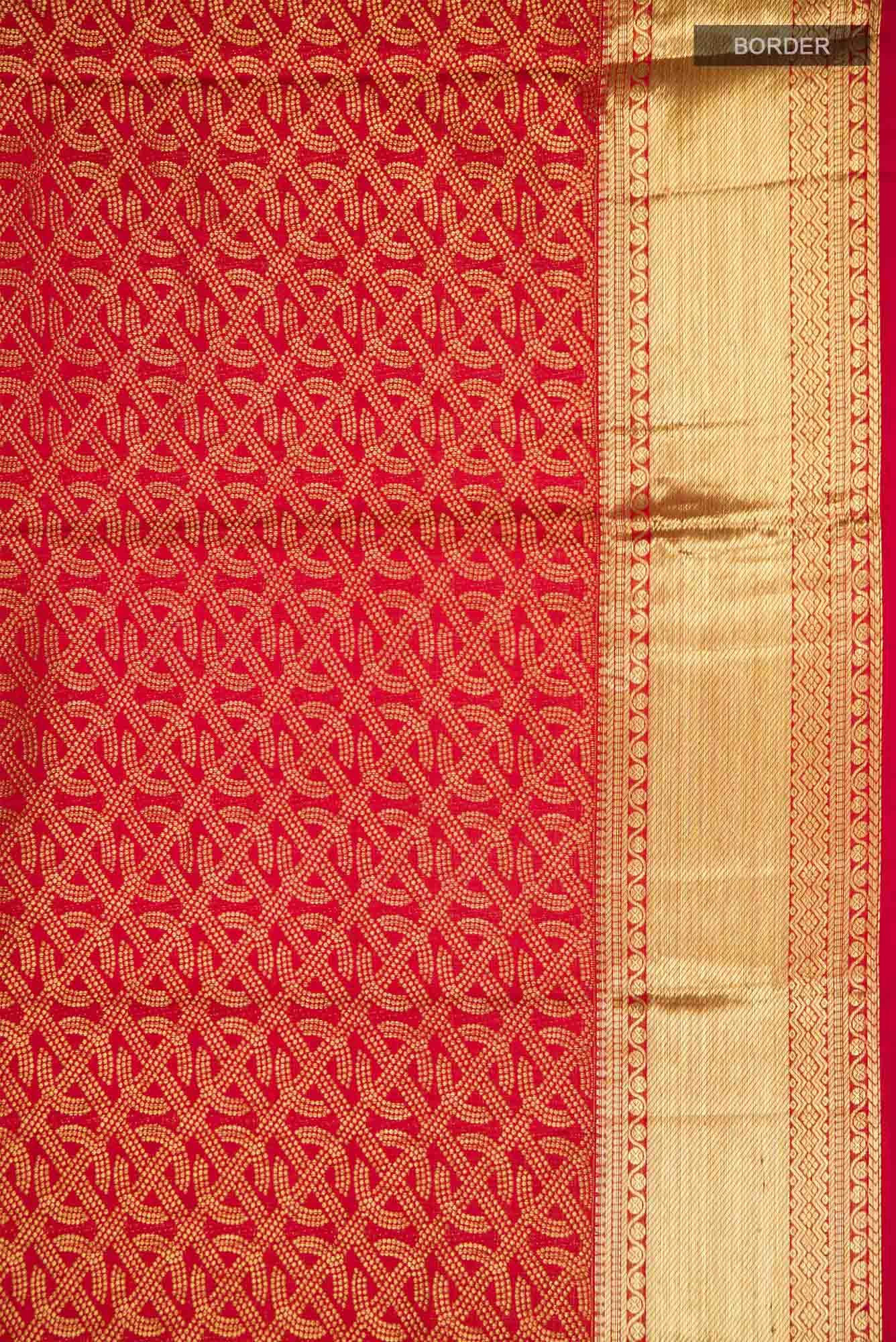 Red Kanchipuram Silk Saree