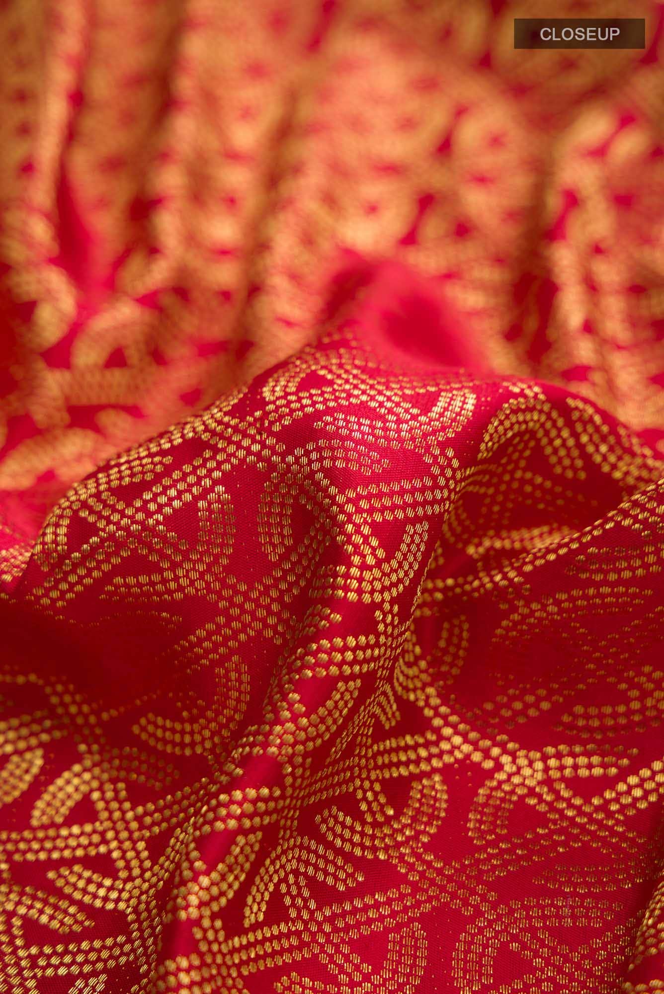 Red Kanchipuram Silk Saree