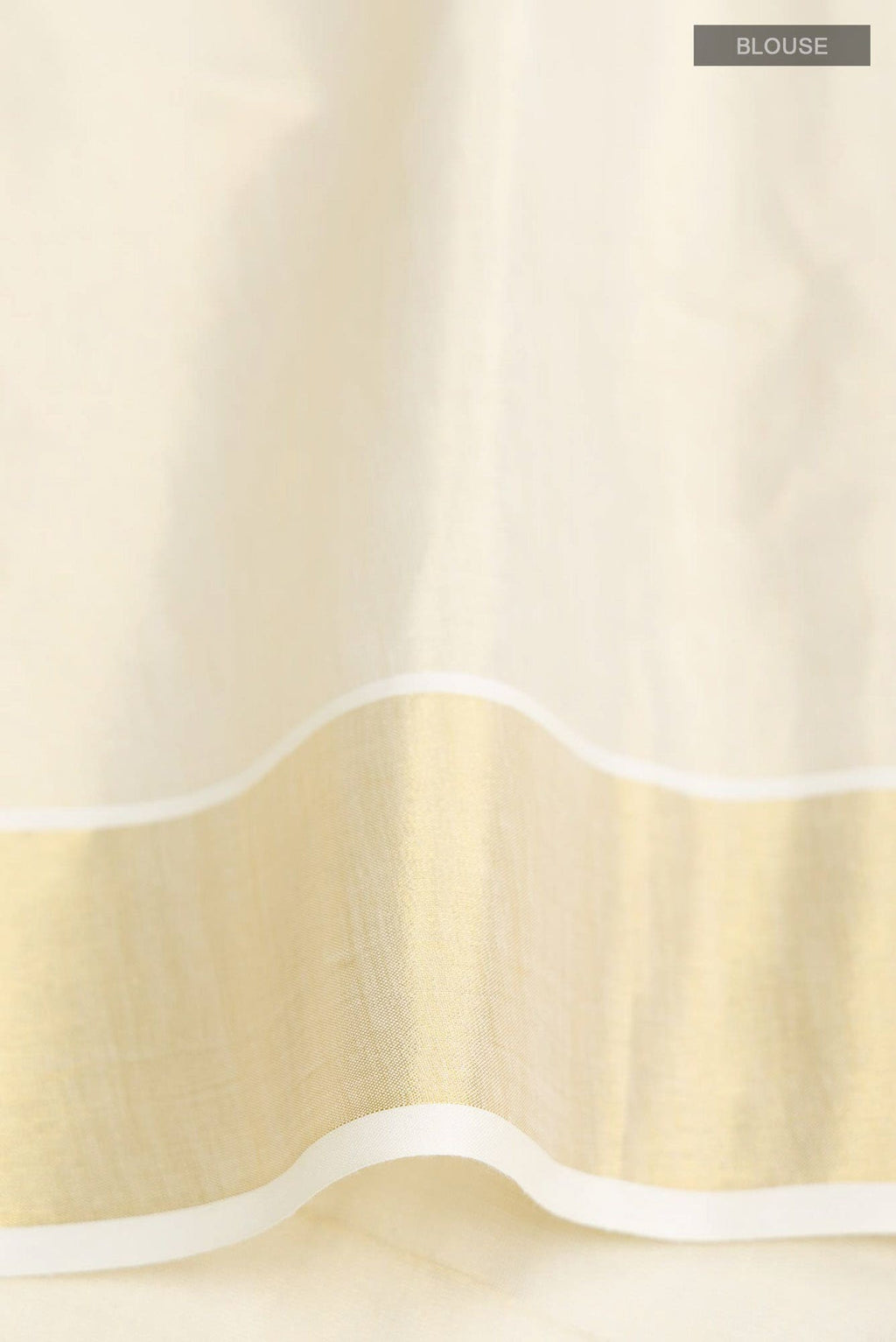 Gold Kerala Cotton Saree