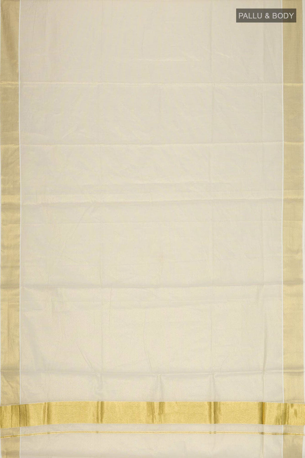 Gold Kerala Cotton Saree