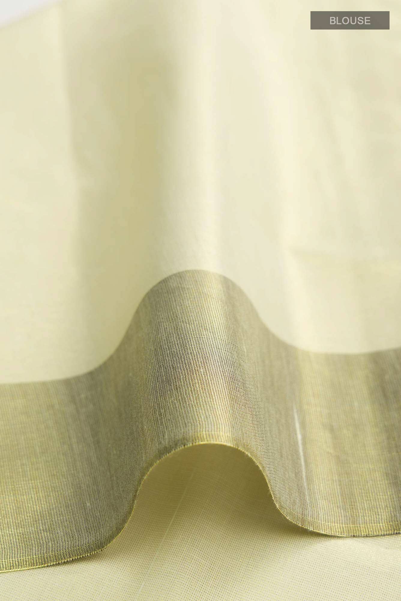 Gold Kerala Cotton Saree