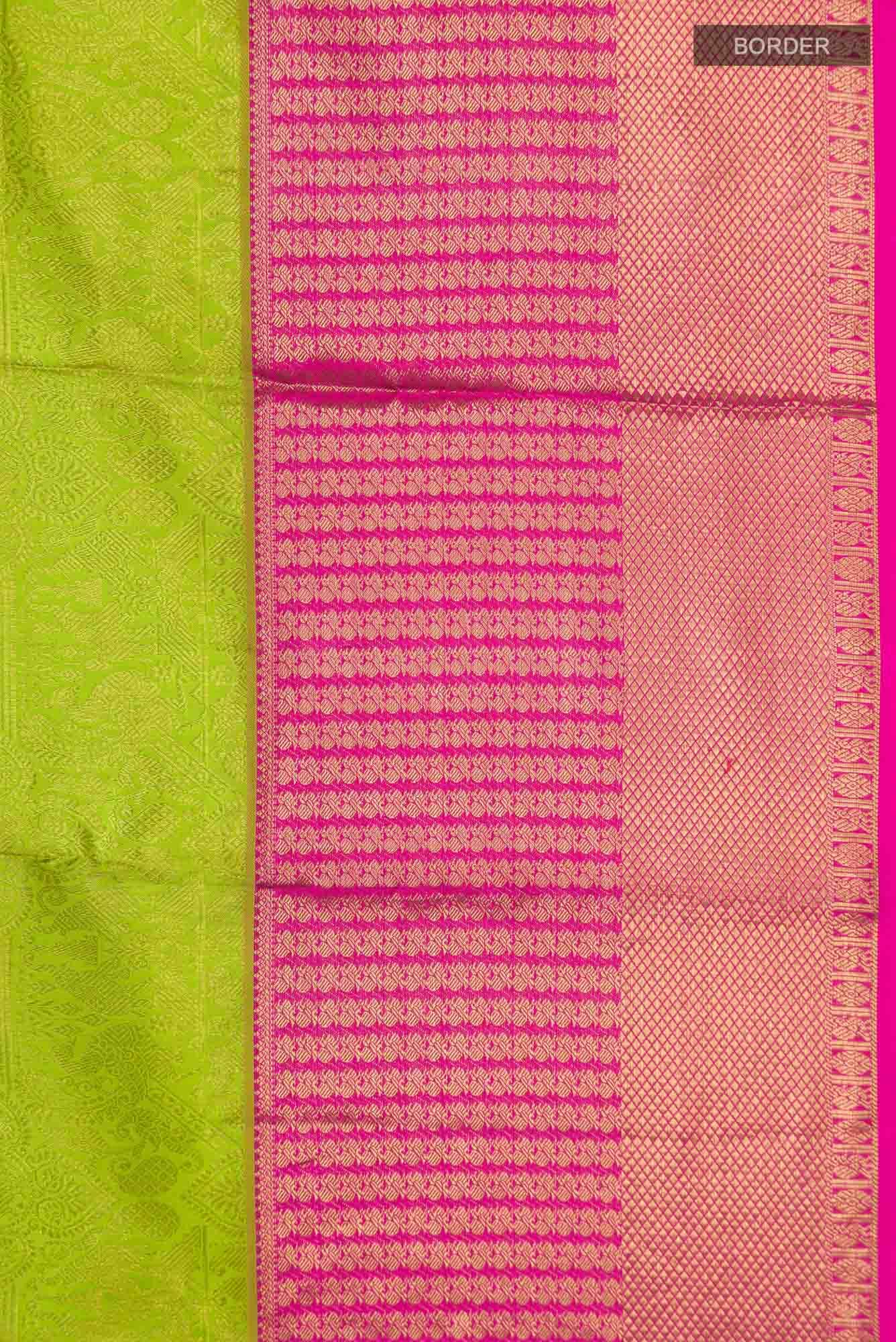 Green Kanchipuram Silk Saree