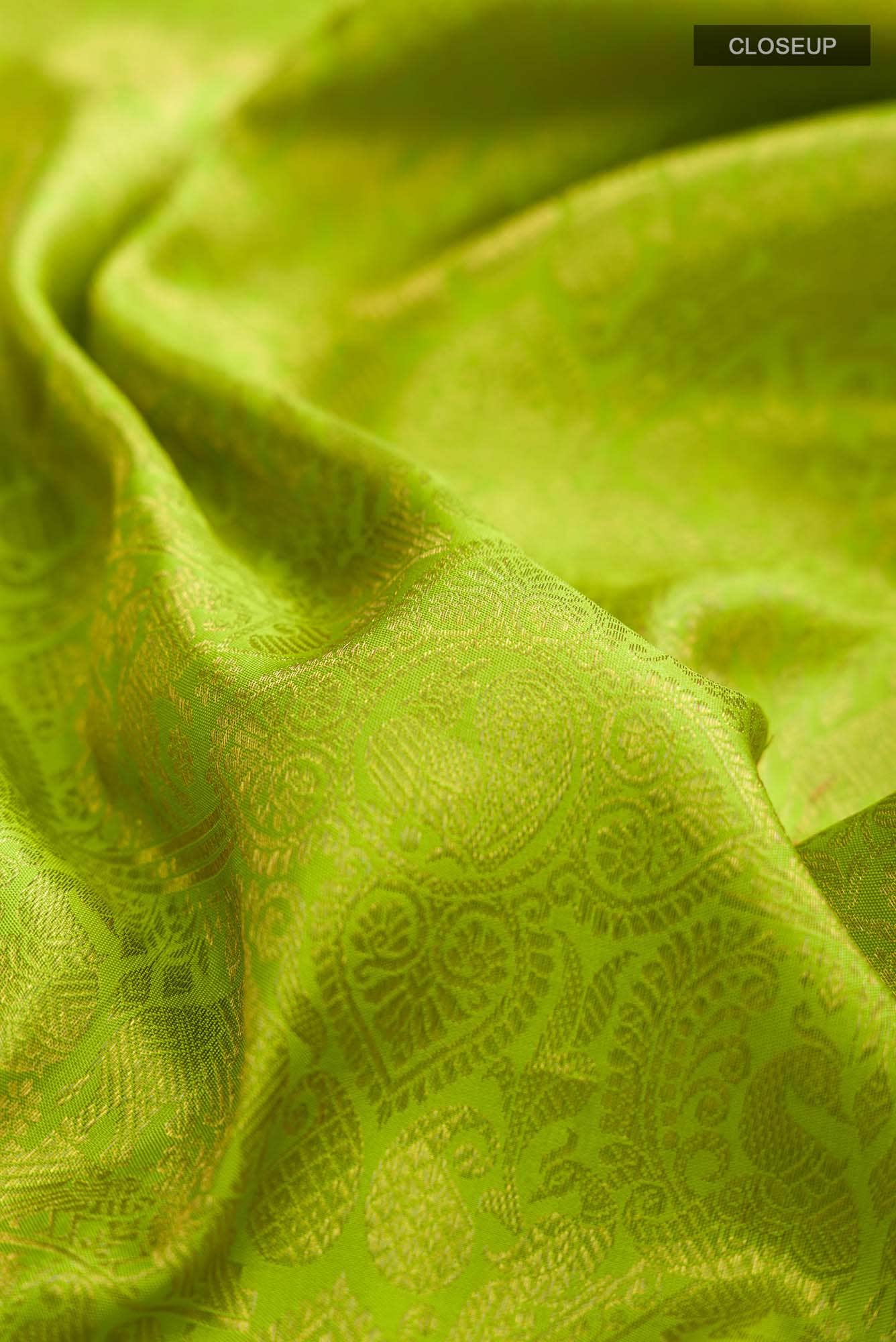 Green Kanchipuram Silk Saree