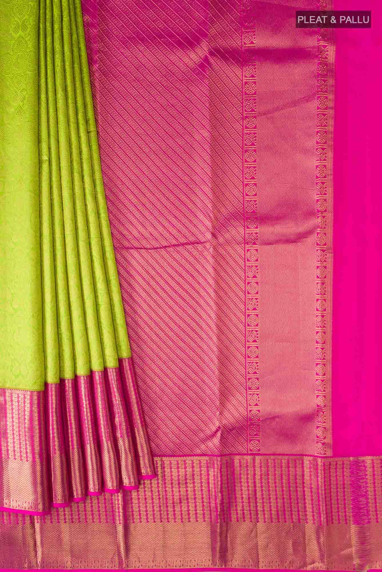Green Kanchipuram Silk Saree