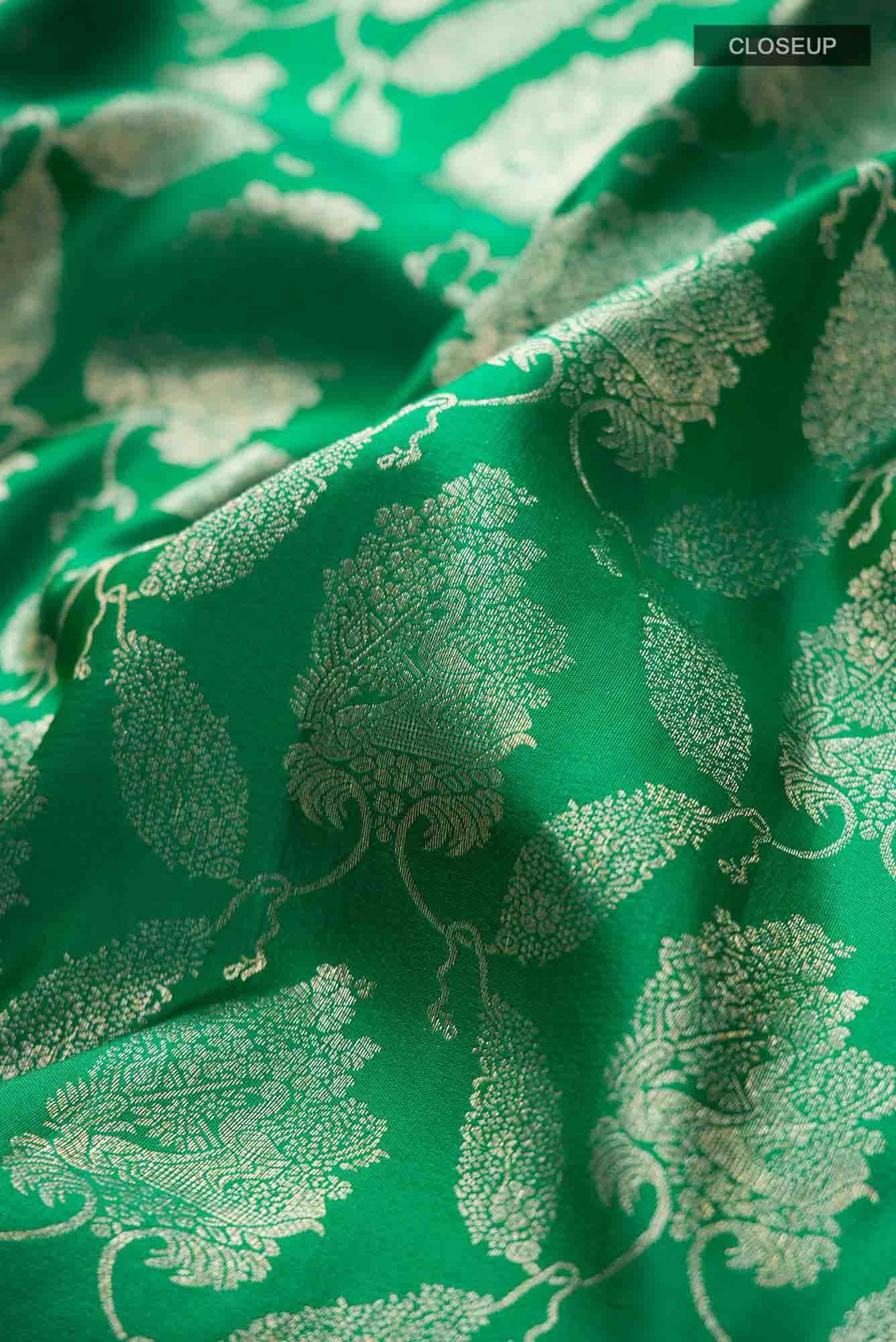 Green Kanchipuram Silk Saree