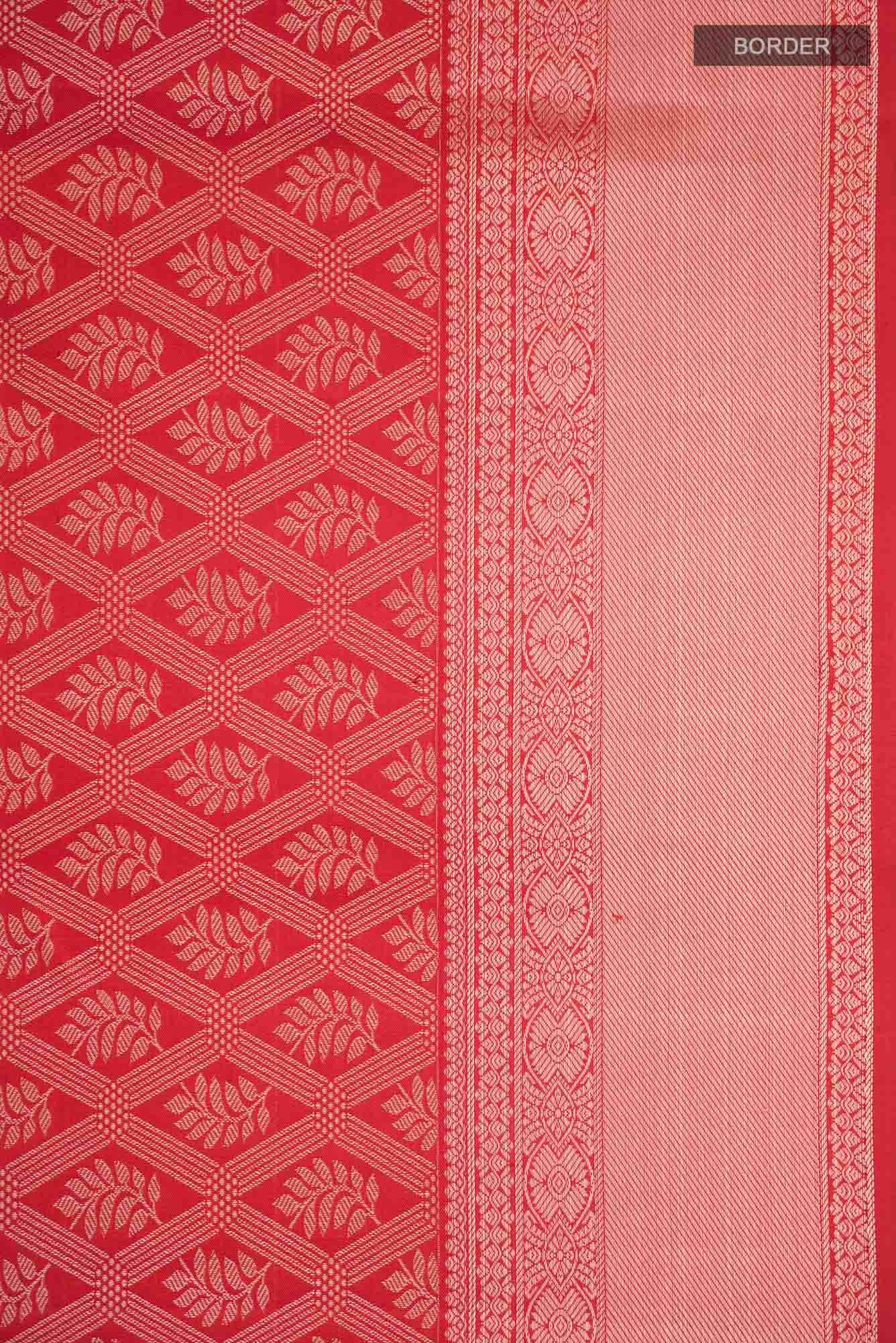 Red Kanchipuram Silk Saree