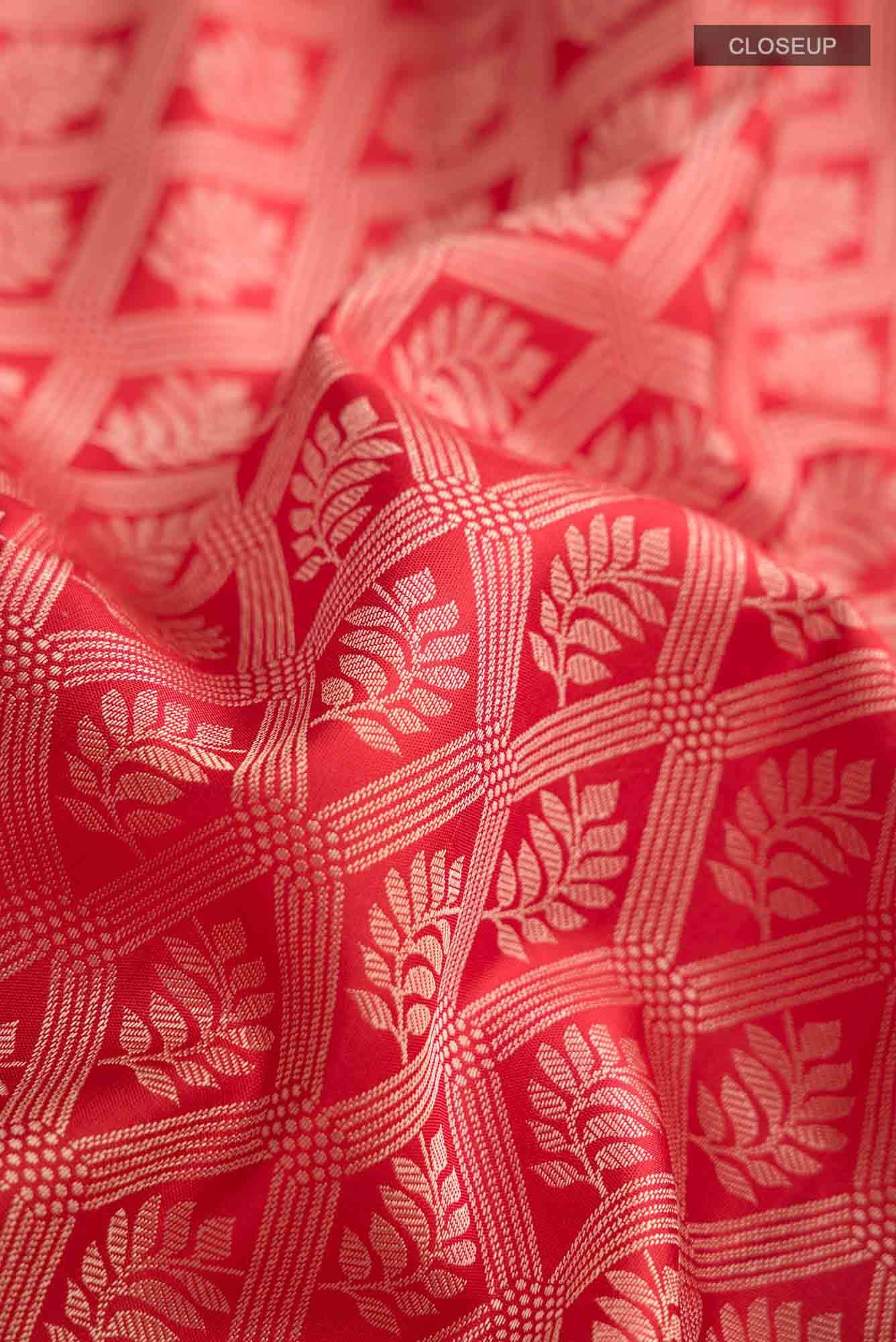 Red Kanchipuram Silk Saree