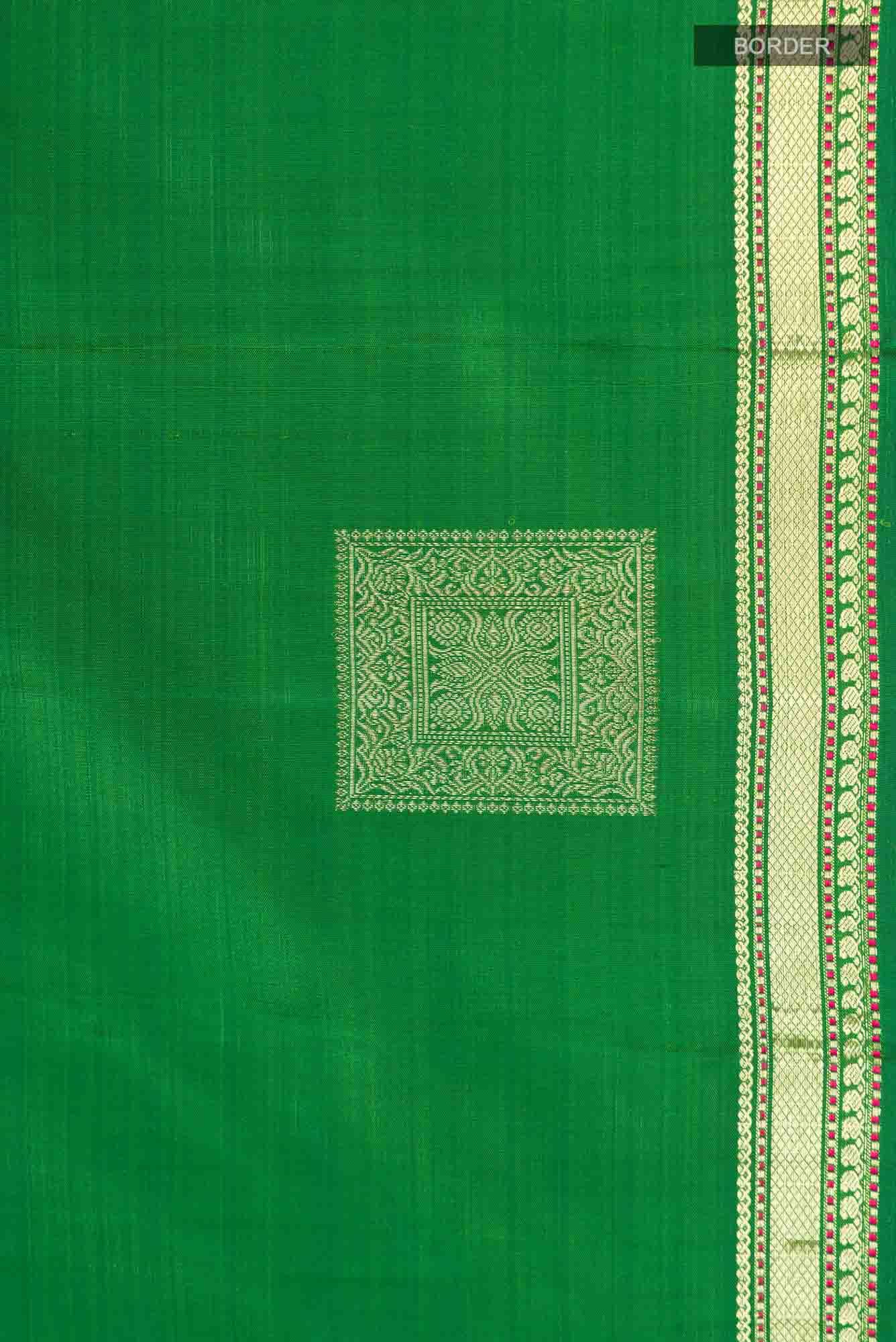 Green Kanchipuram Silk Saree