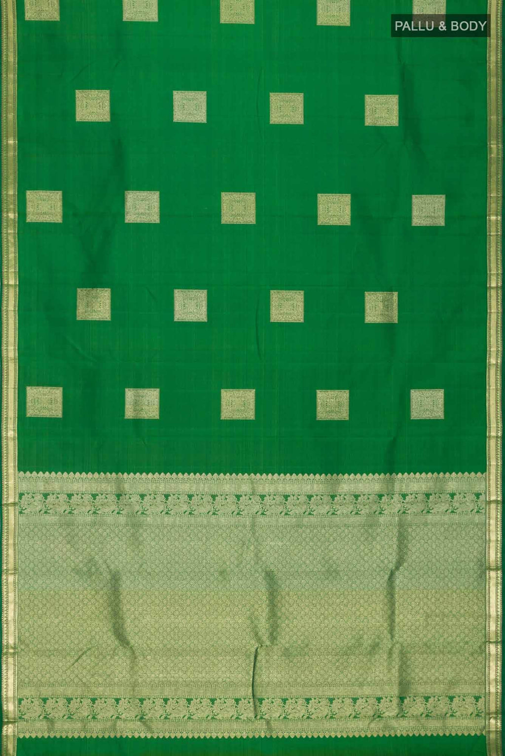 Green Kanchipuram Silk Saree