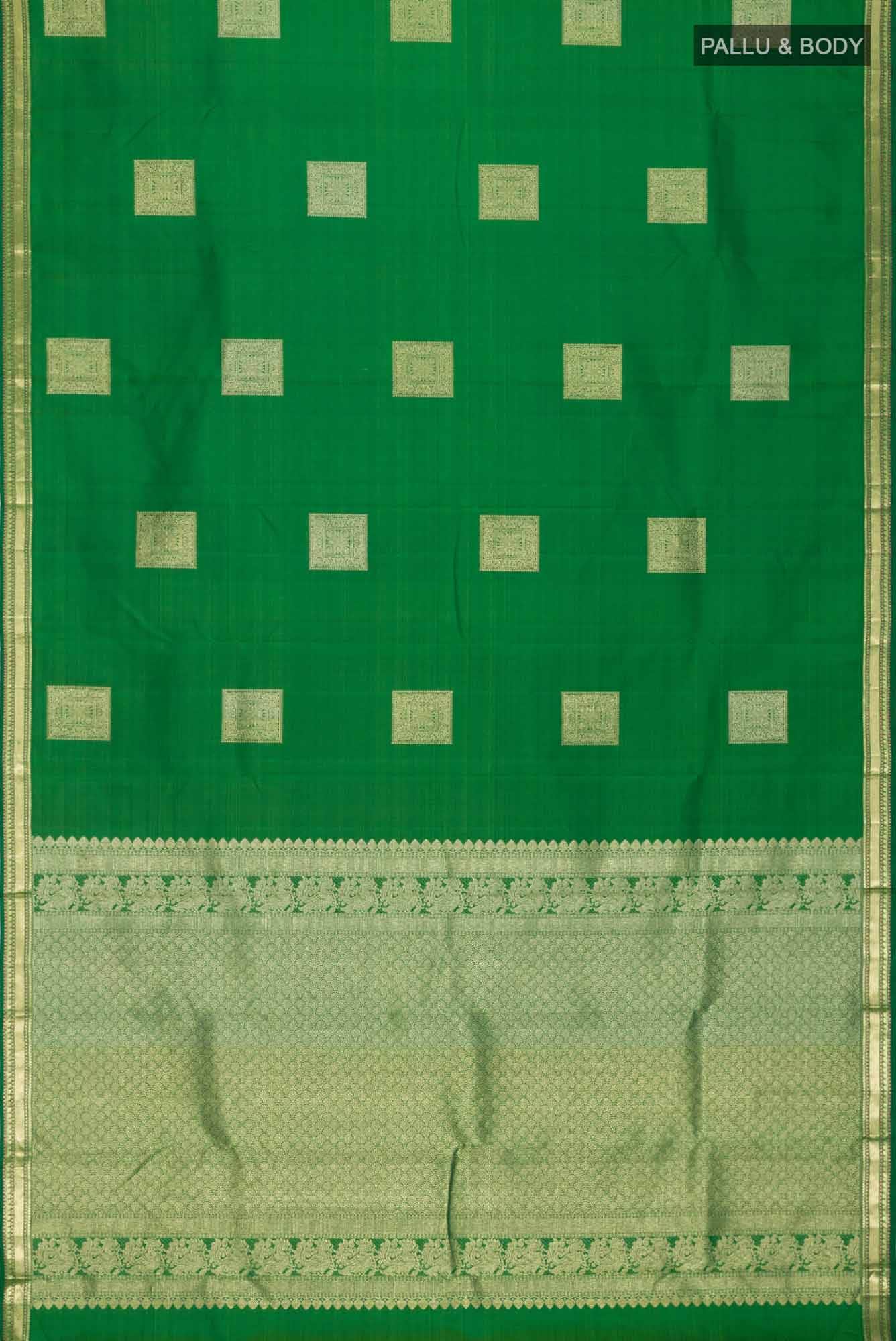 Green Kanchipuram Silk Saree