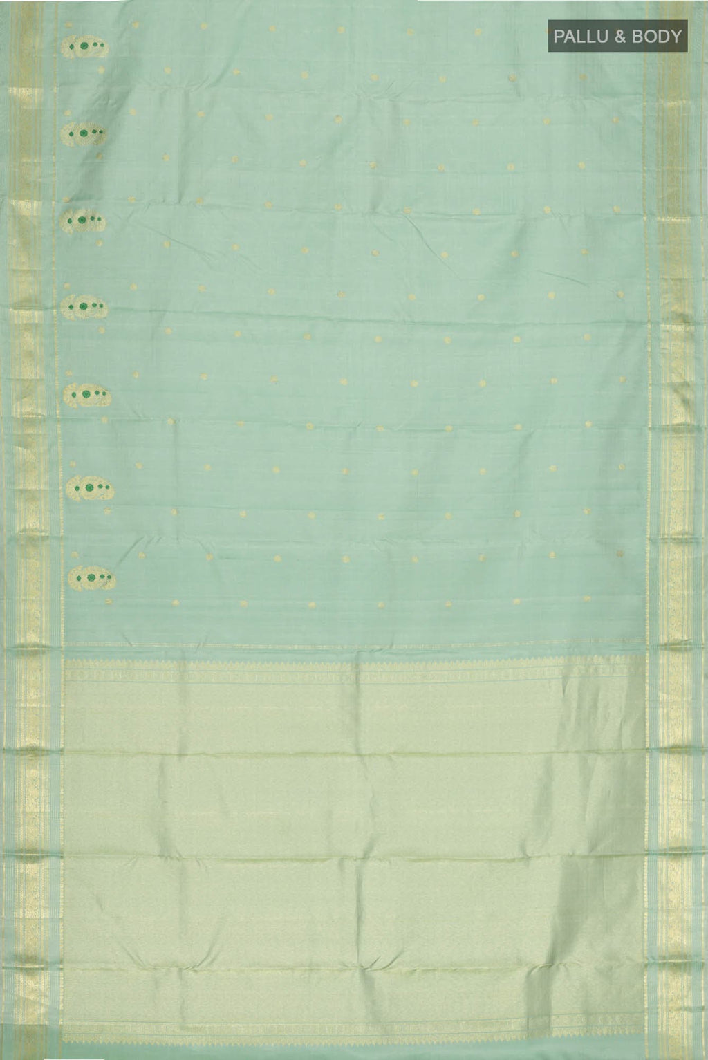 Green Kanchipuram Silk Saree