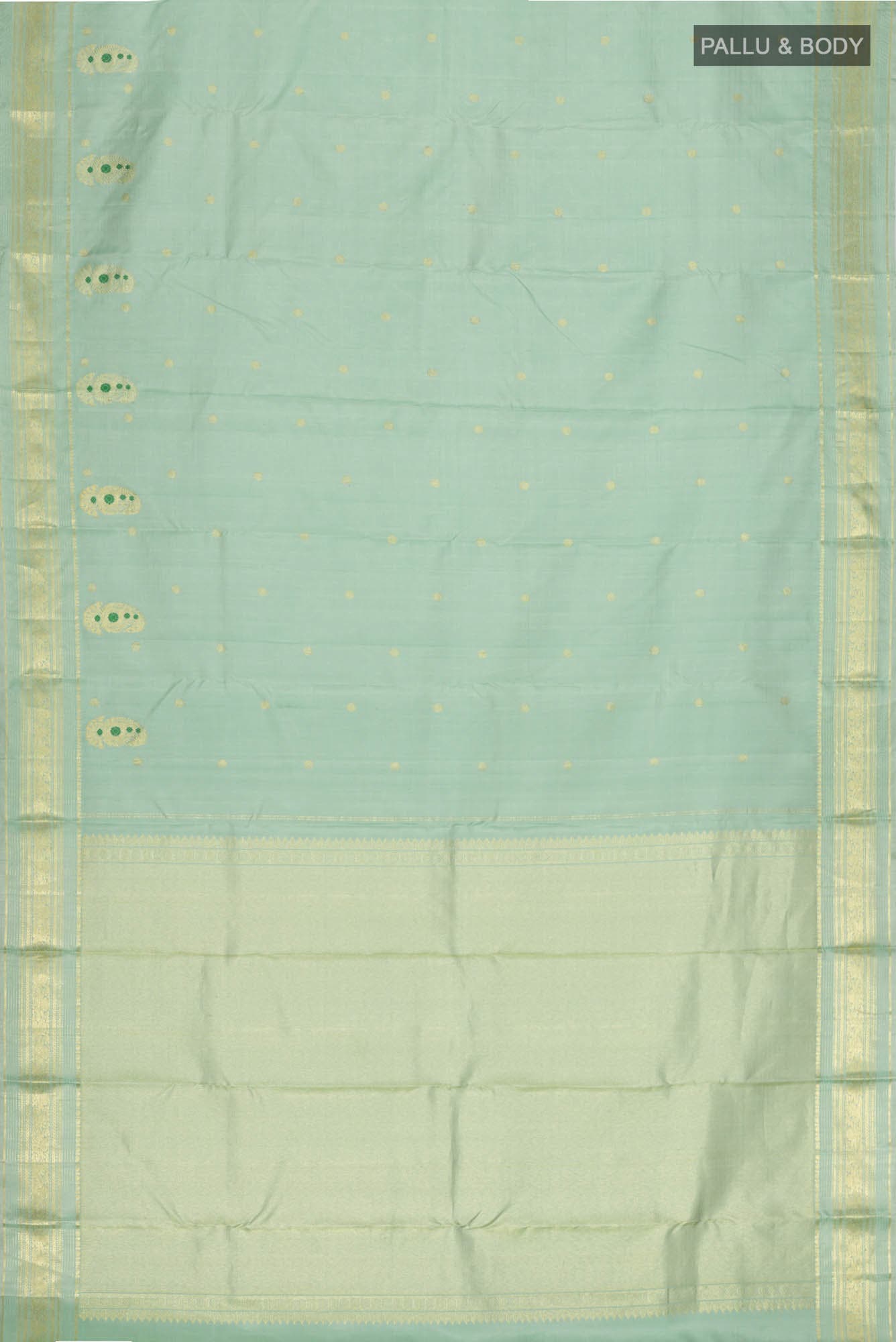 Green Kanchipuram Silk Saree