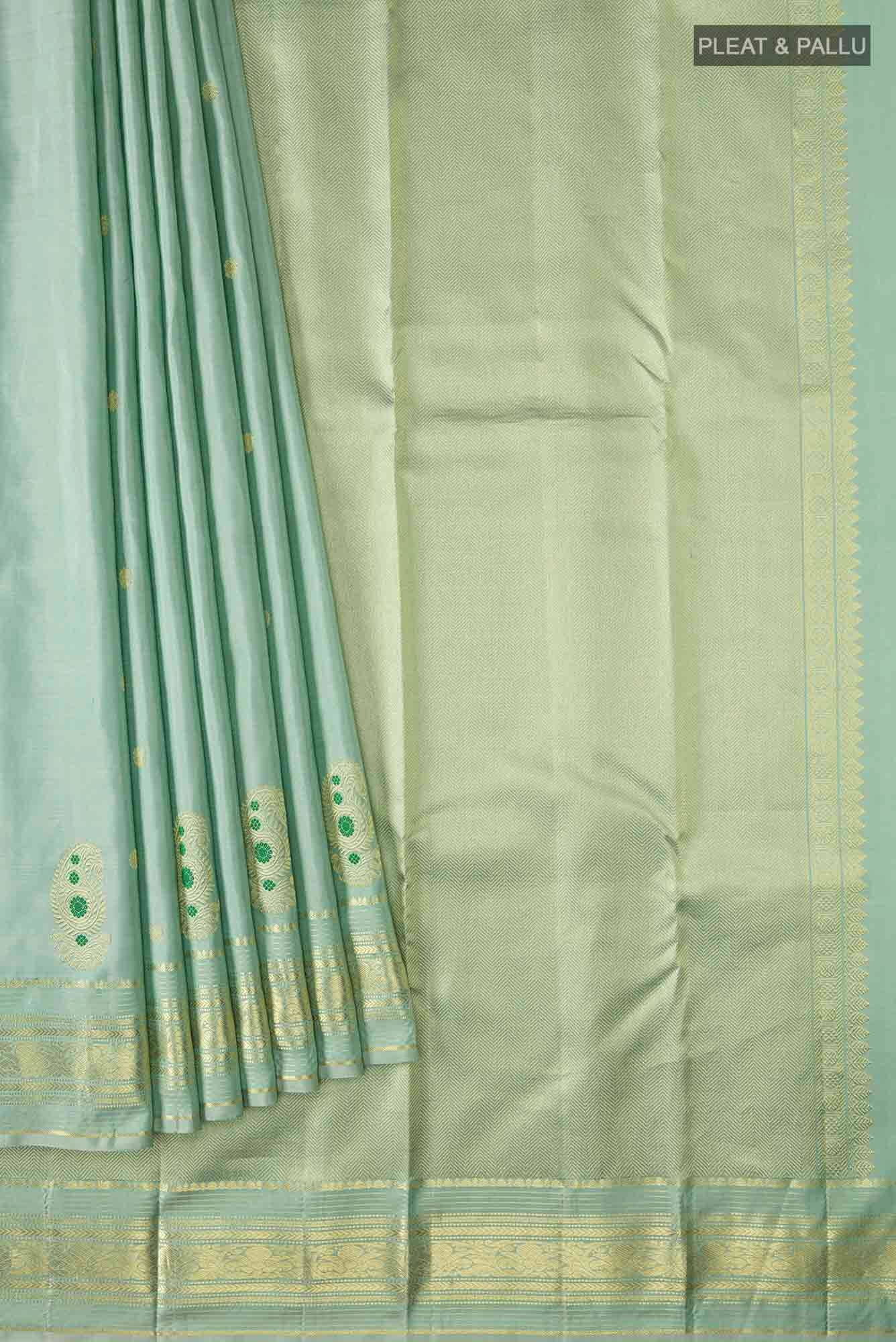 Green Kanchipuram Silk Saree